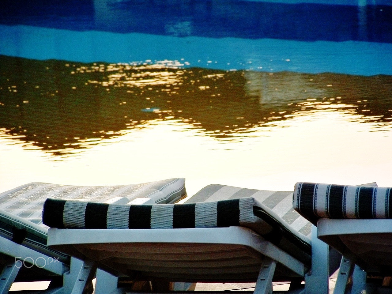 Fujifilm FinePix S304 sample photo. By the pool photography