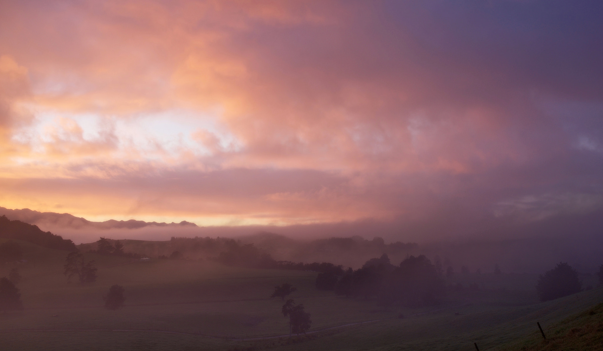 Sony Cyber-shot DSC-RX1 + Sony 35mm F2.0 sample photo. A serene pastel sunrise from my balcony photography