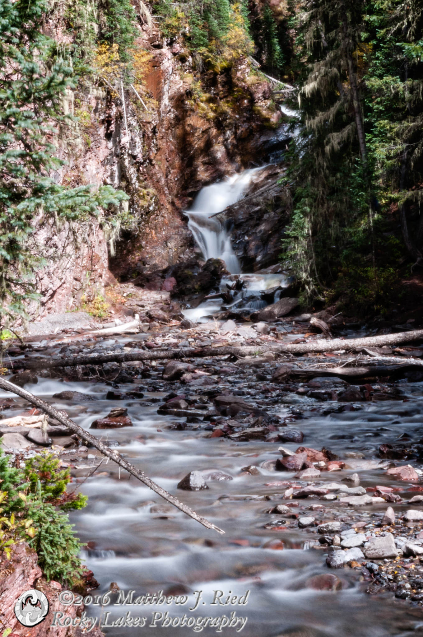 Nikon D300S sample photo. Waterfall in the san juans photography