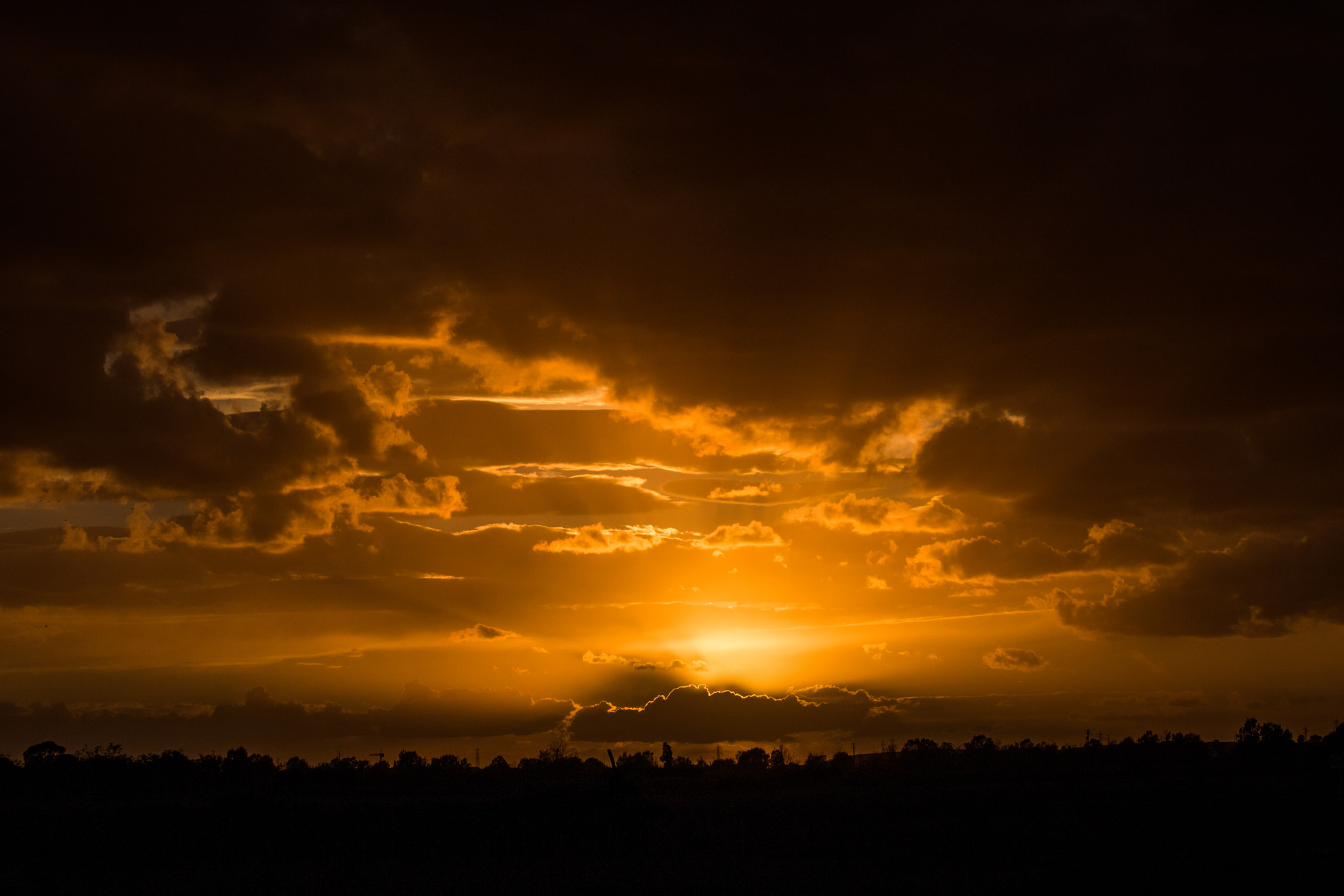 Canon EF-S 55-250mm F4-5.6 IS STM sample photo. Sunset photography