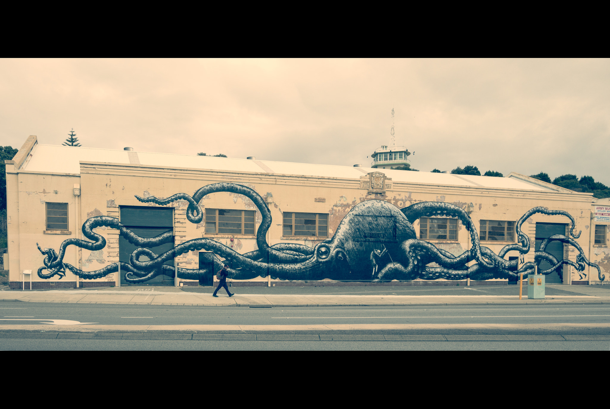 Sigma 10-20mm F3.5 EX DC HSM sample photo. The man and the octopus photography