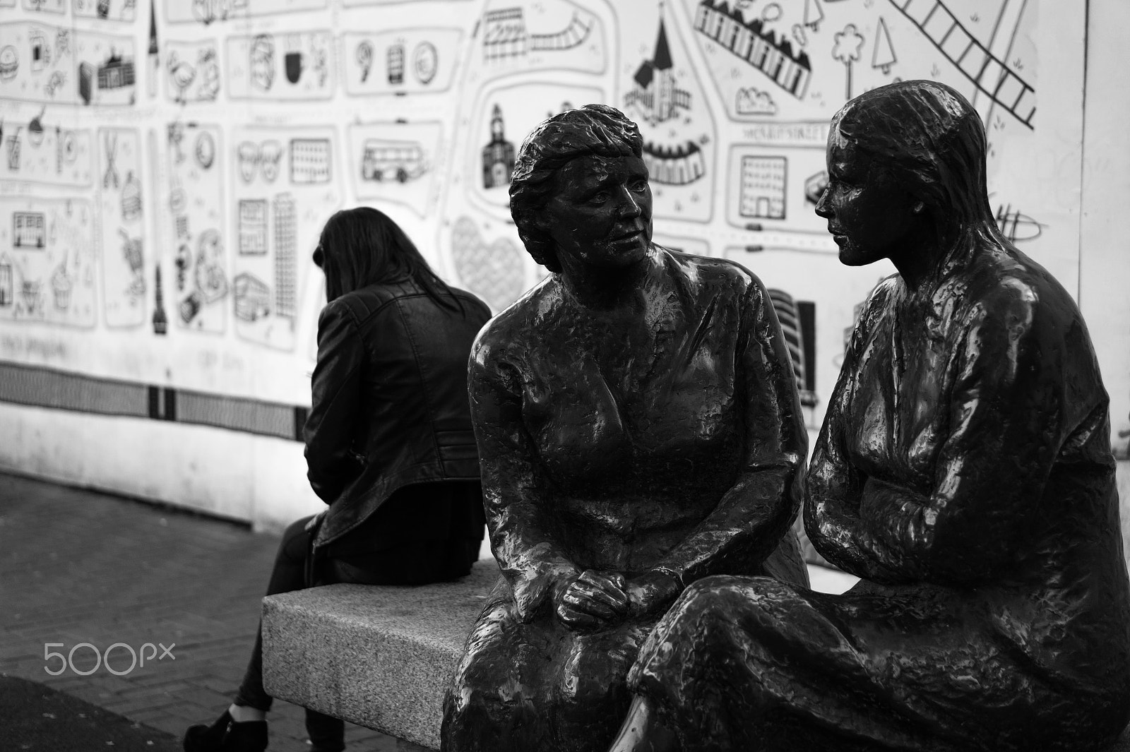 Sony Alpha a3000 sample photo. Streets of dublin photography
