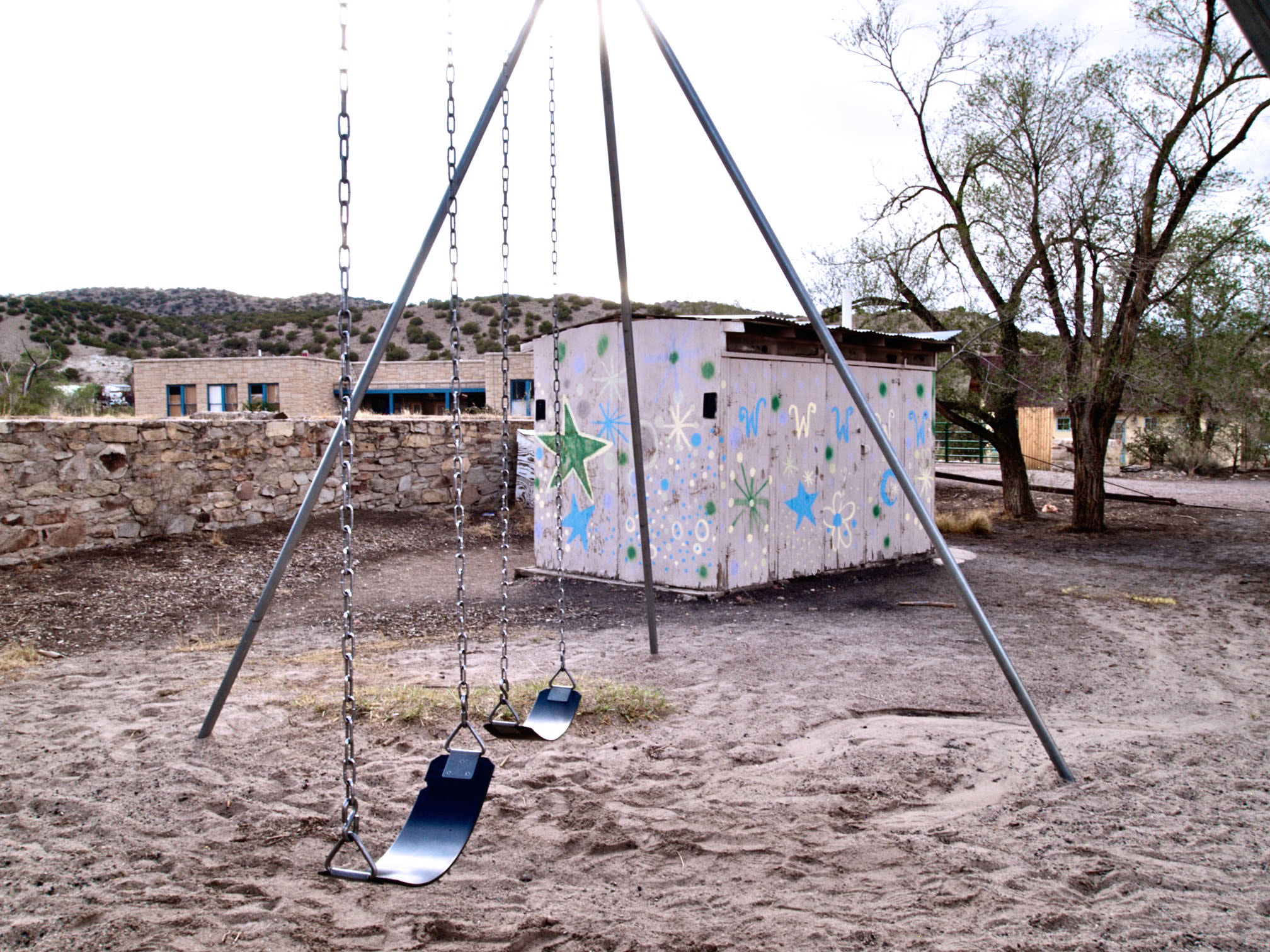 Olympus M.Zuiko Digital ED 14-42mm F3.5-5.6 sample photo. Cerrillos new mexico swing photography
