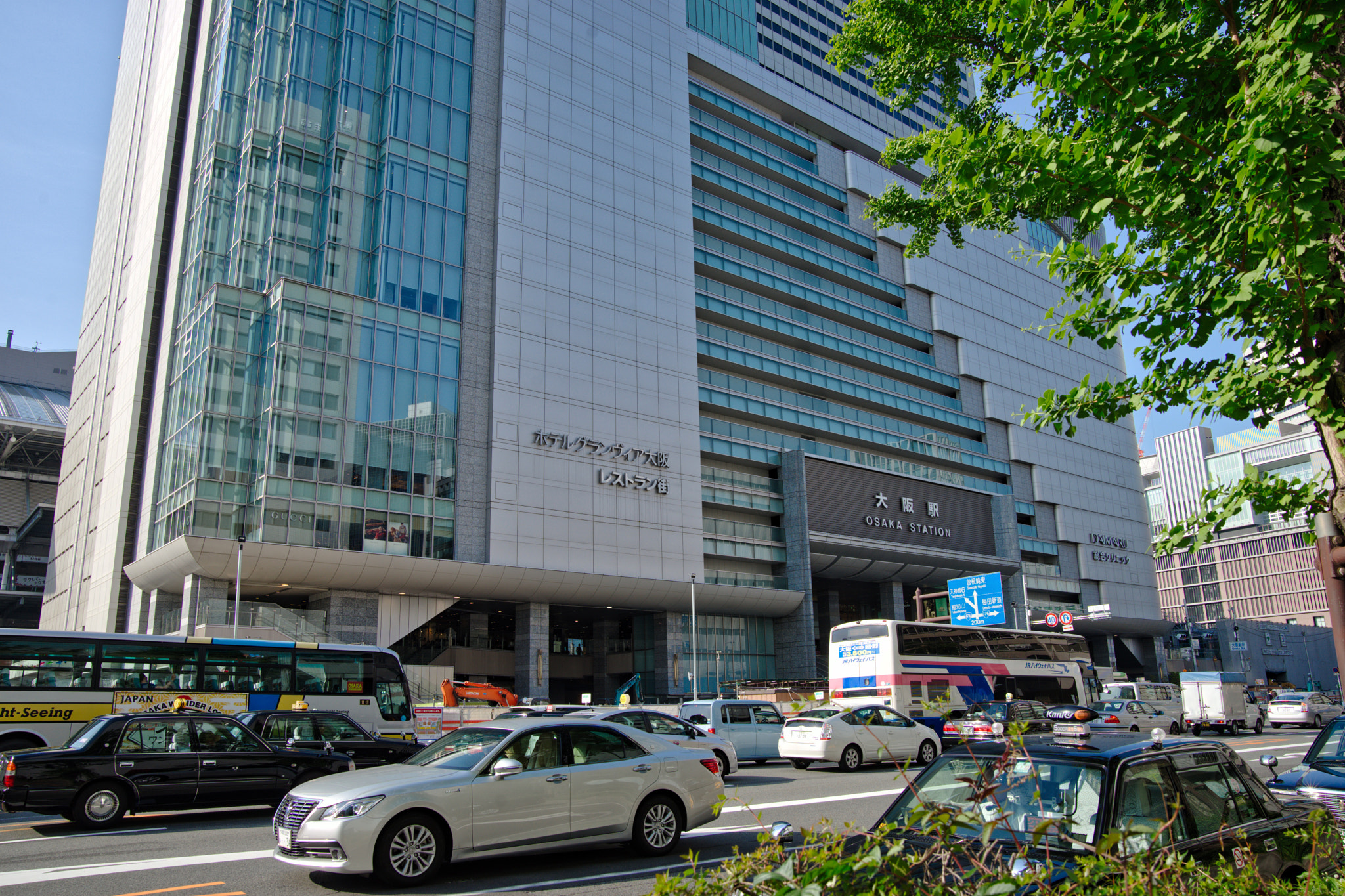 Sony a7 II sample photo. Osaka station photography