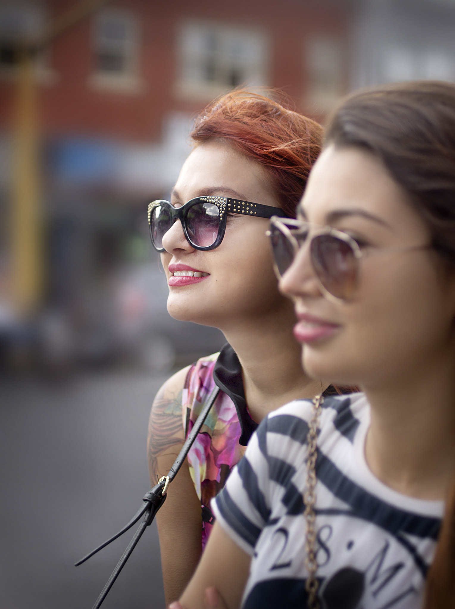 Canon EF 50mm F2.5 Macro sample photo. Sunset girls photography