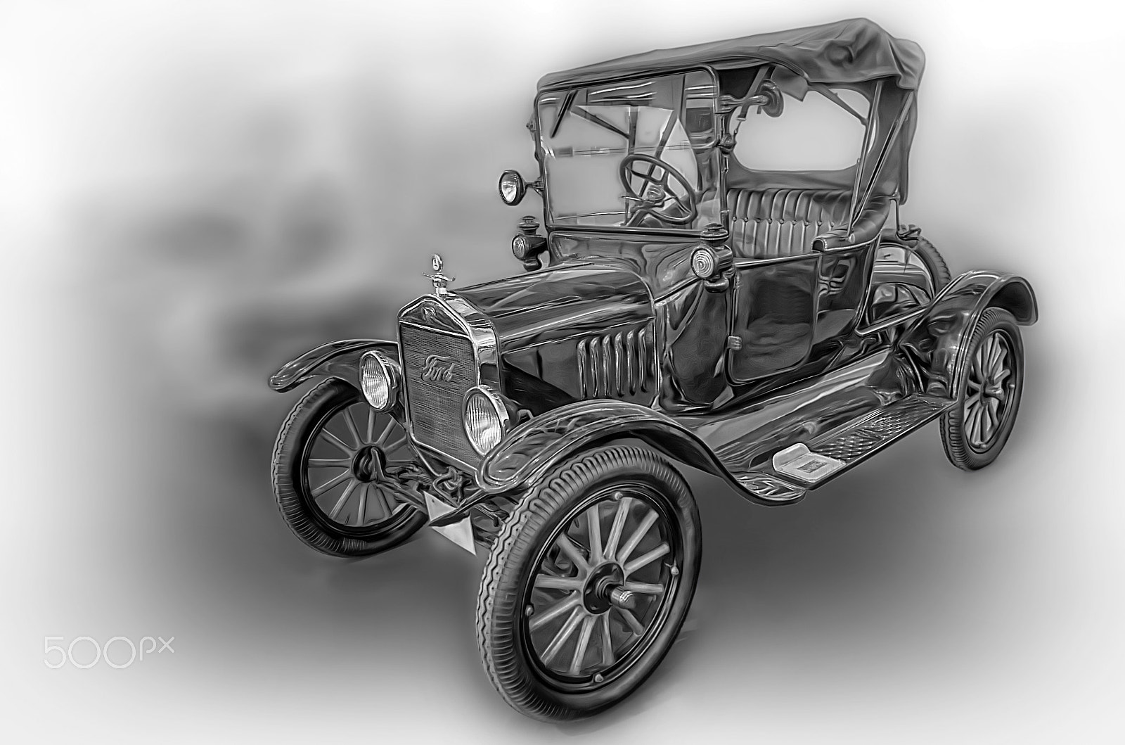Pentax K-5 sample photo. Ford model t (1922) photography