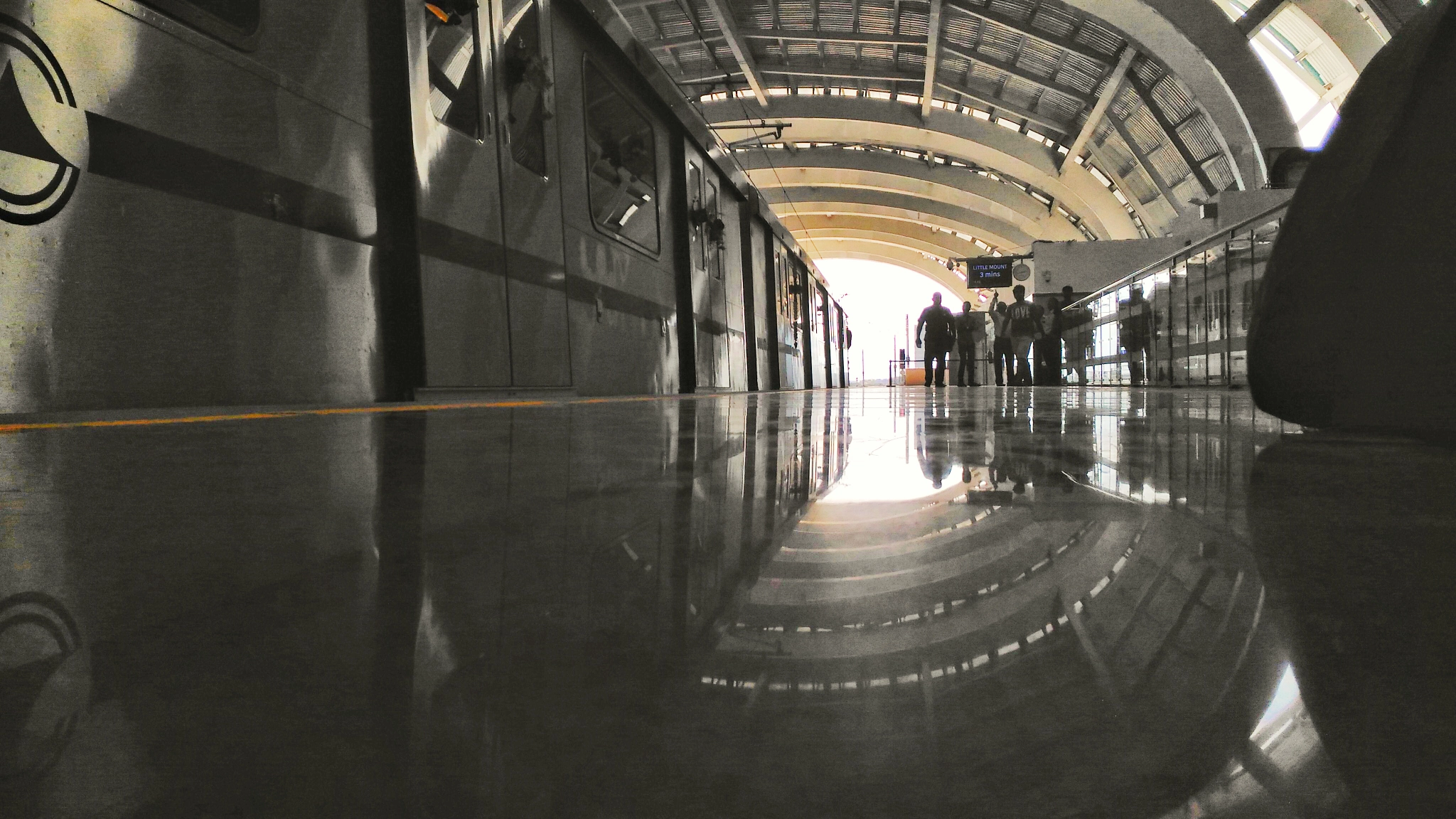 ASUS ZenFone Max (ZC550KL) sample photo. Airport metro photography