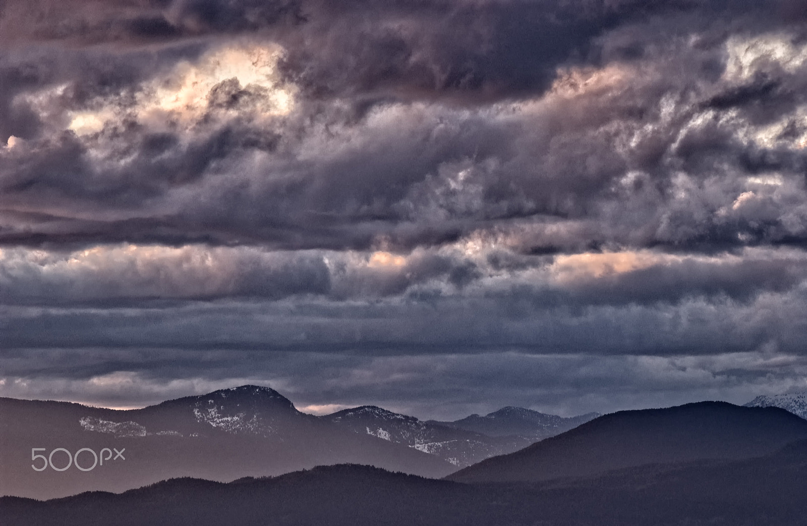 Nikon D1X sample photo. Stormy sky photography