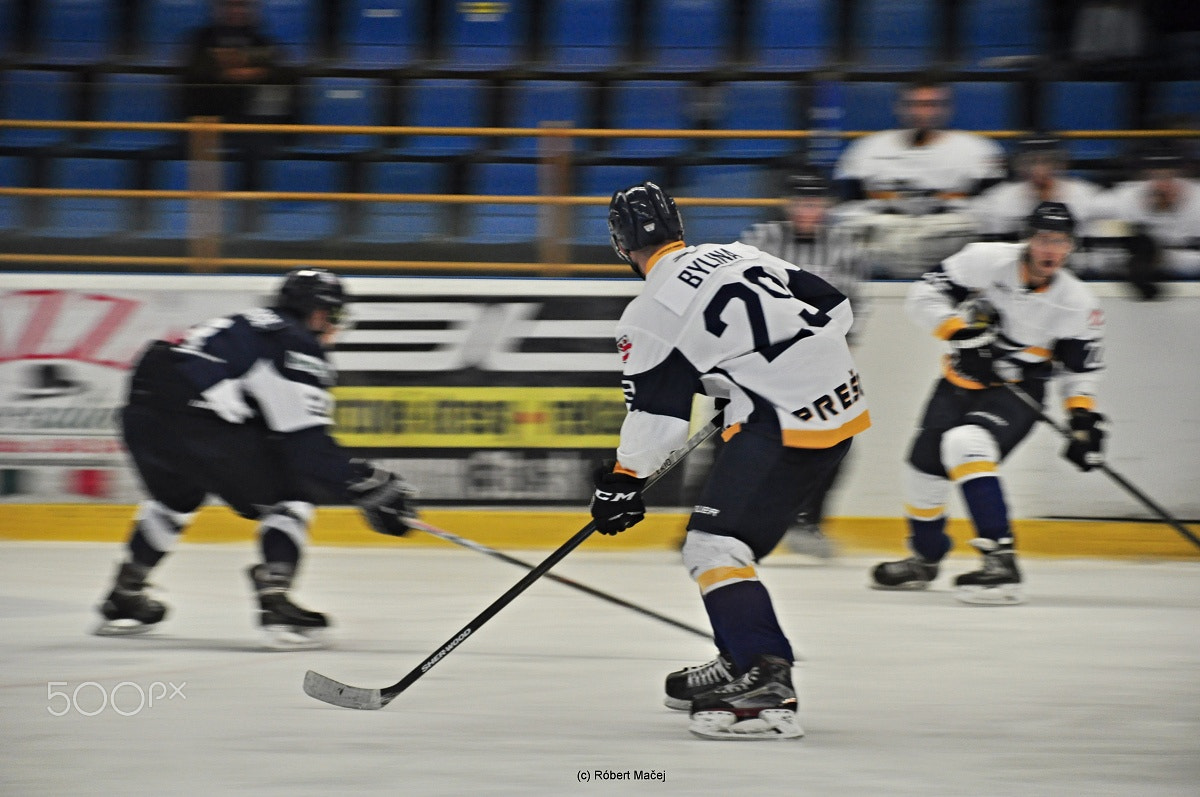 Nikon D5000 + Sigma 18-200mm F3.5-6.3 DC OS HSM sample photo. Hc prešov penguins photography