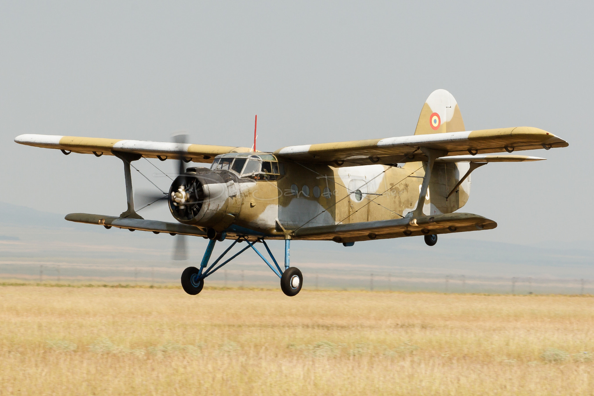 Canon EOS 20D sample photo. Romanian air force an-2t colt 60 photography