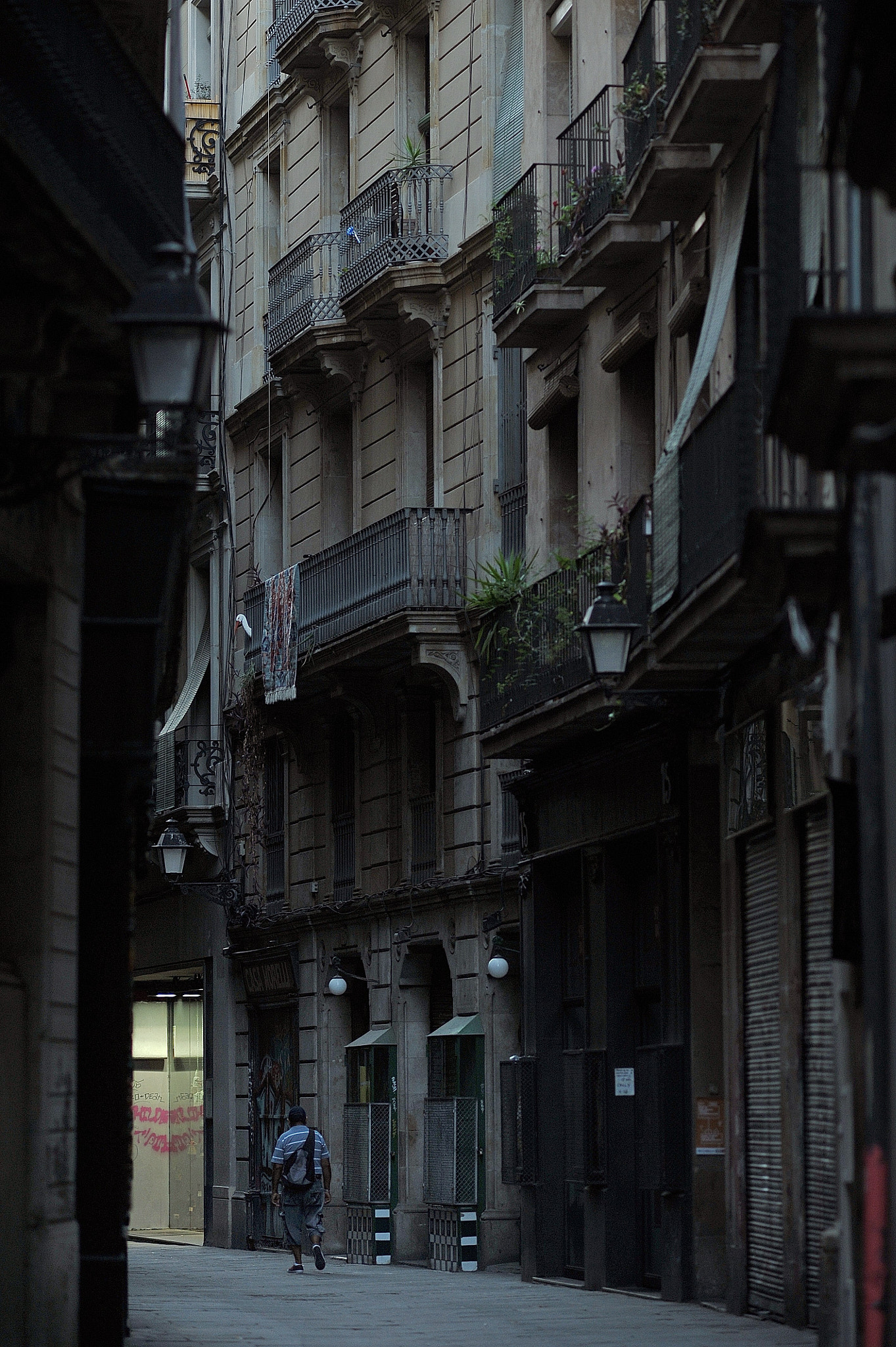 Nikon D700 sample photo. Barcelona gothic area photography