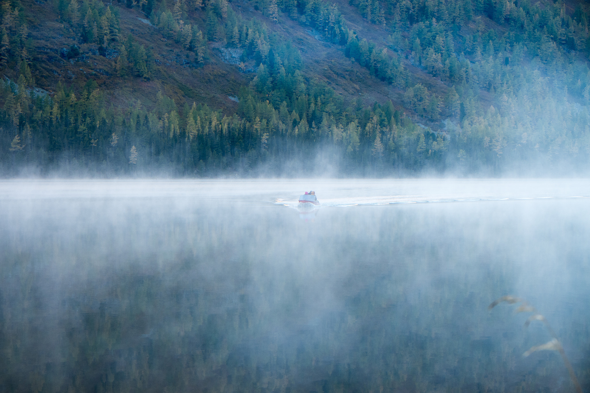 Fujifilm X-A1 sample photo. Altai morning photography