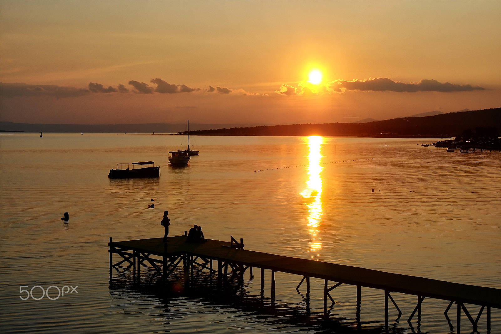 Nikon AF Nikkor 24-85mm F2.8-4D IF sample photo. Sunset (cunda adası/ayvalık/türkiye). photography