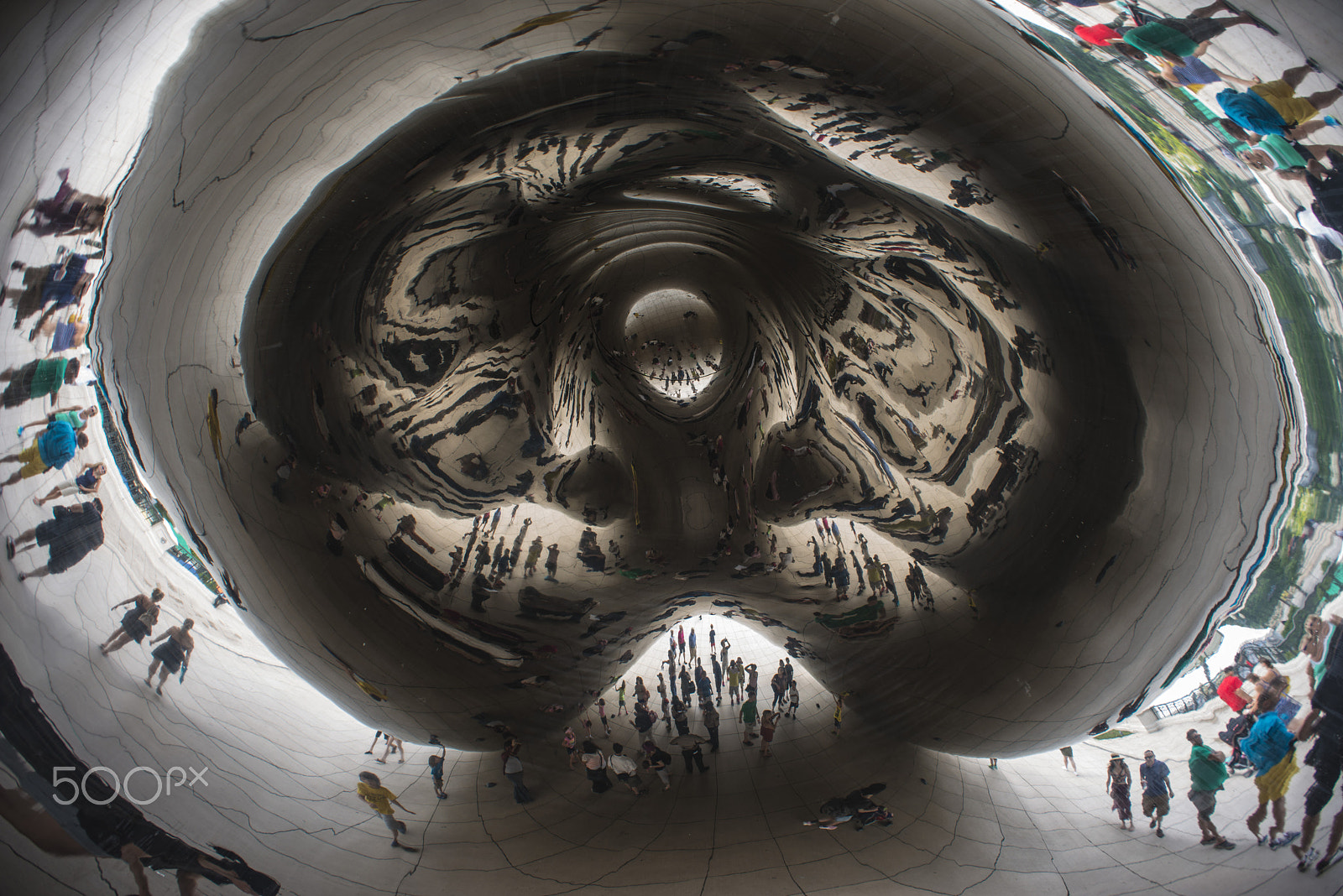 Nikon D800 + Nikon AF Nikkor 20mm F2.8D sample photo. Cloud gate photography