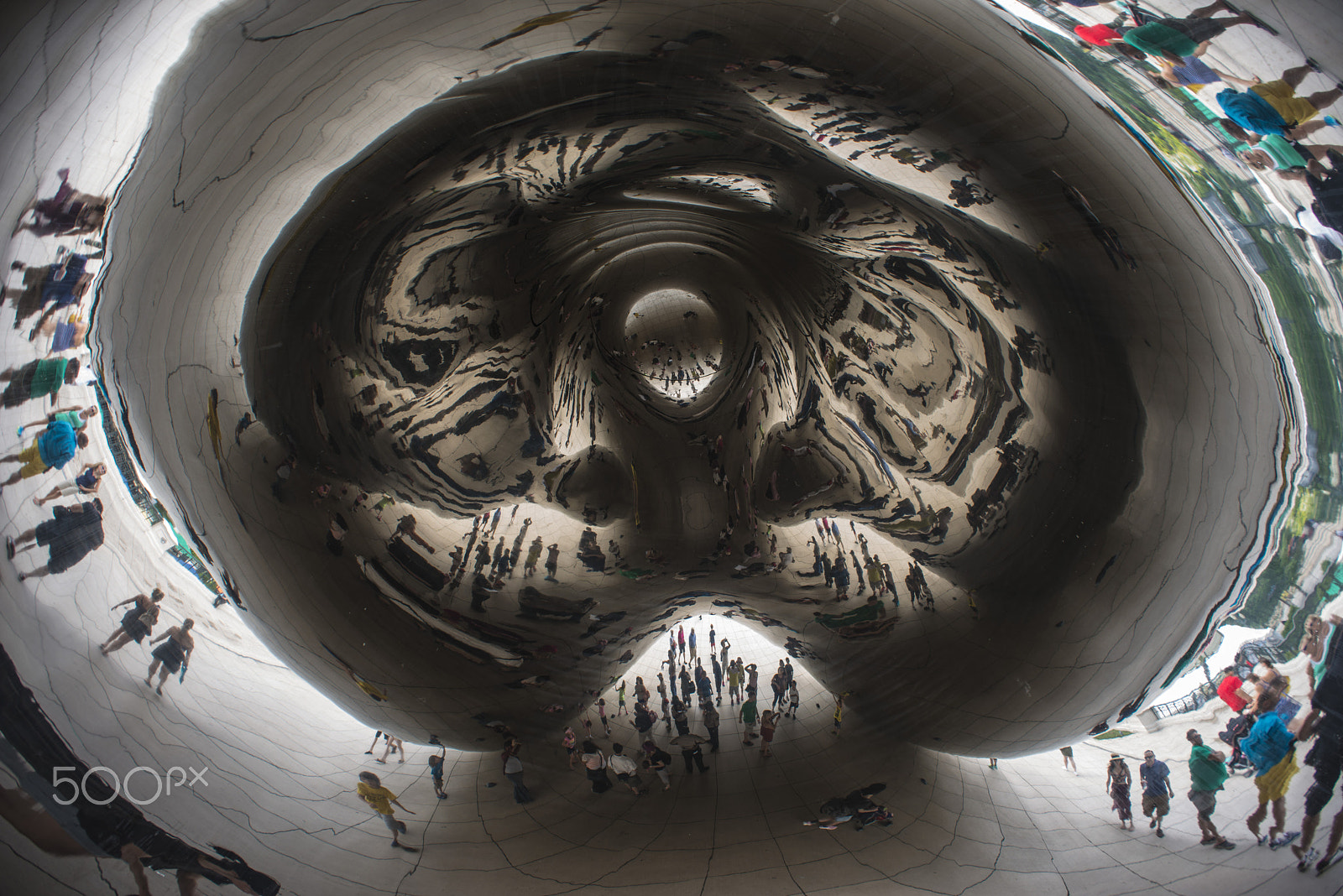 Nikon D800 sample photo. Cloud gate photography