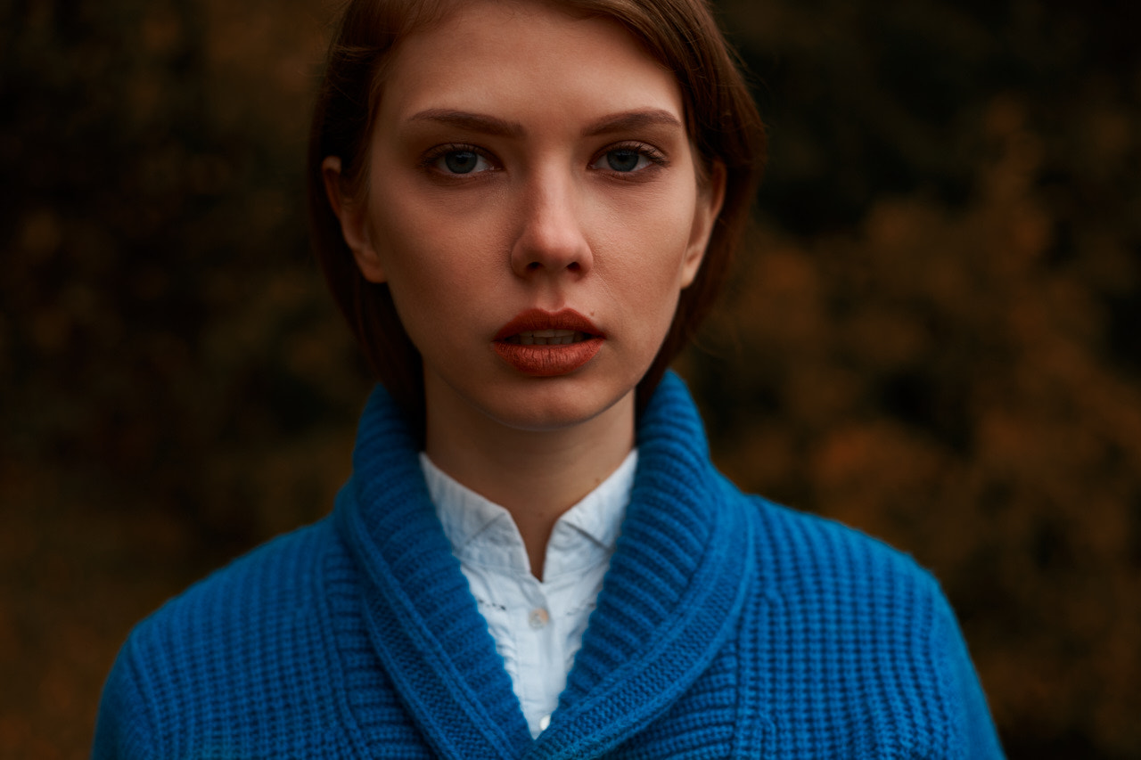 E 50mm F2 sample photo. Катя photography