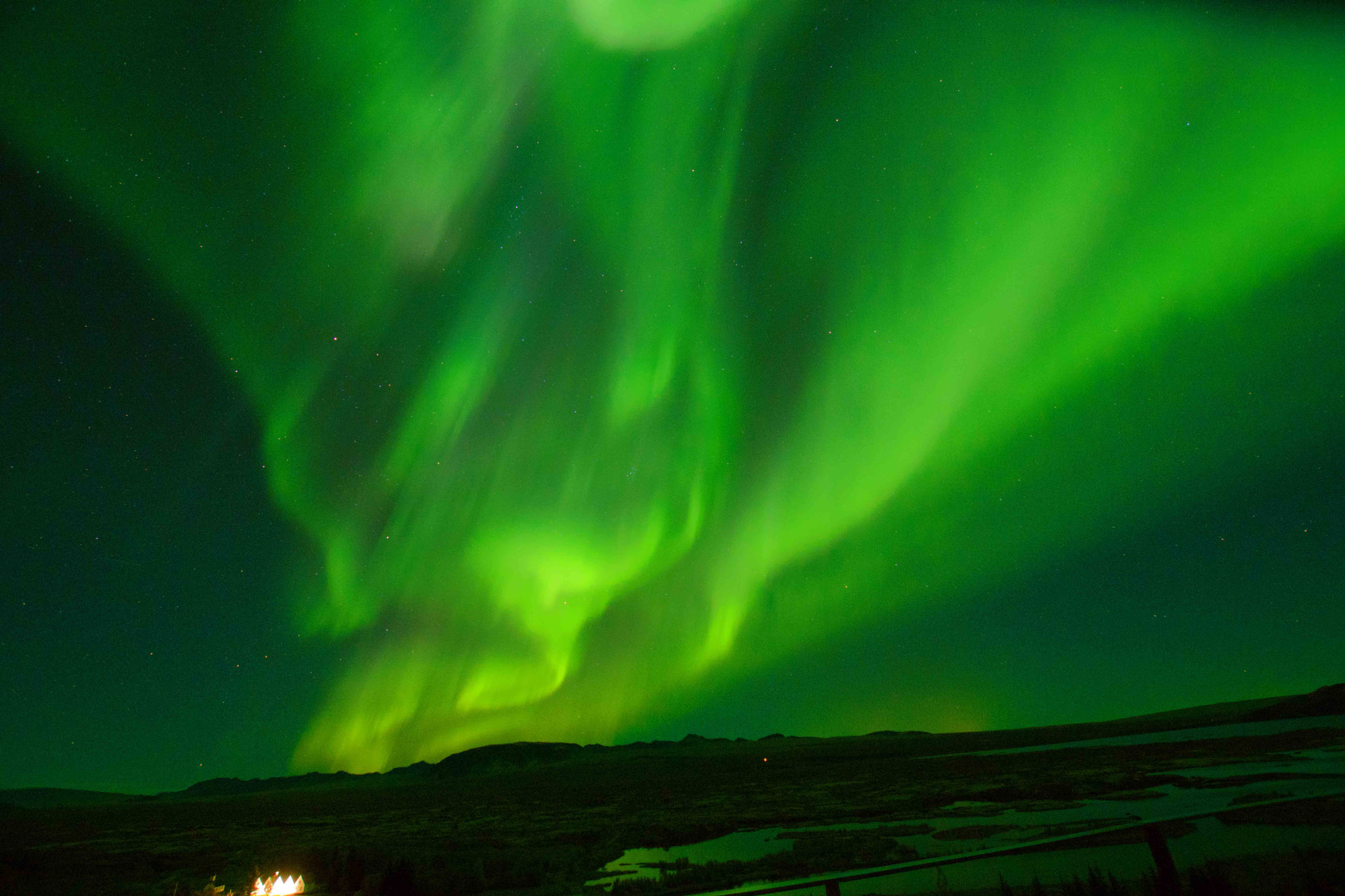 Sony ILCA-77M2 + Sigma 10-20mm F3.5 EX DC HSM sample photo. Northern lights iceland photography