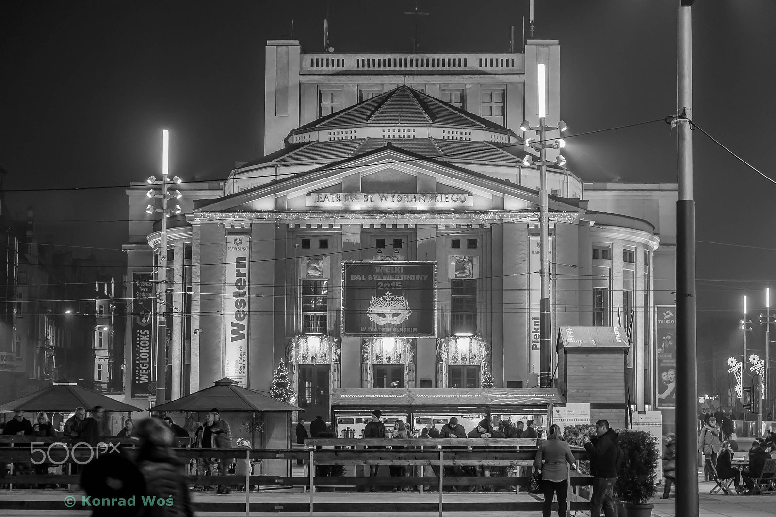 Fujifilm X-E1 + Fujifilm XF 55-200mm F3.5-4.8 R LM OIS sample photo. Teatr Śląski im. stanisława wyspiańskiego photography