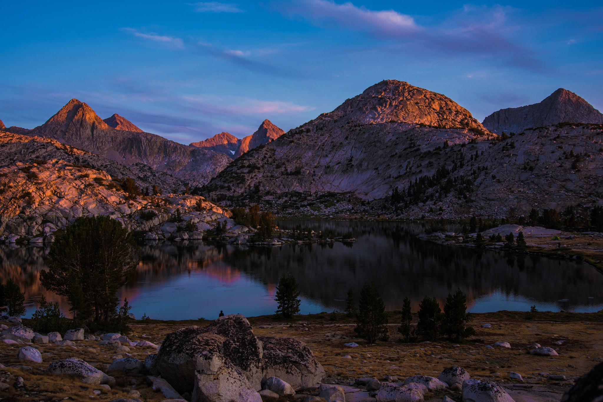 Nikon D810 sample photo. Evolution lake / muir pass photography