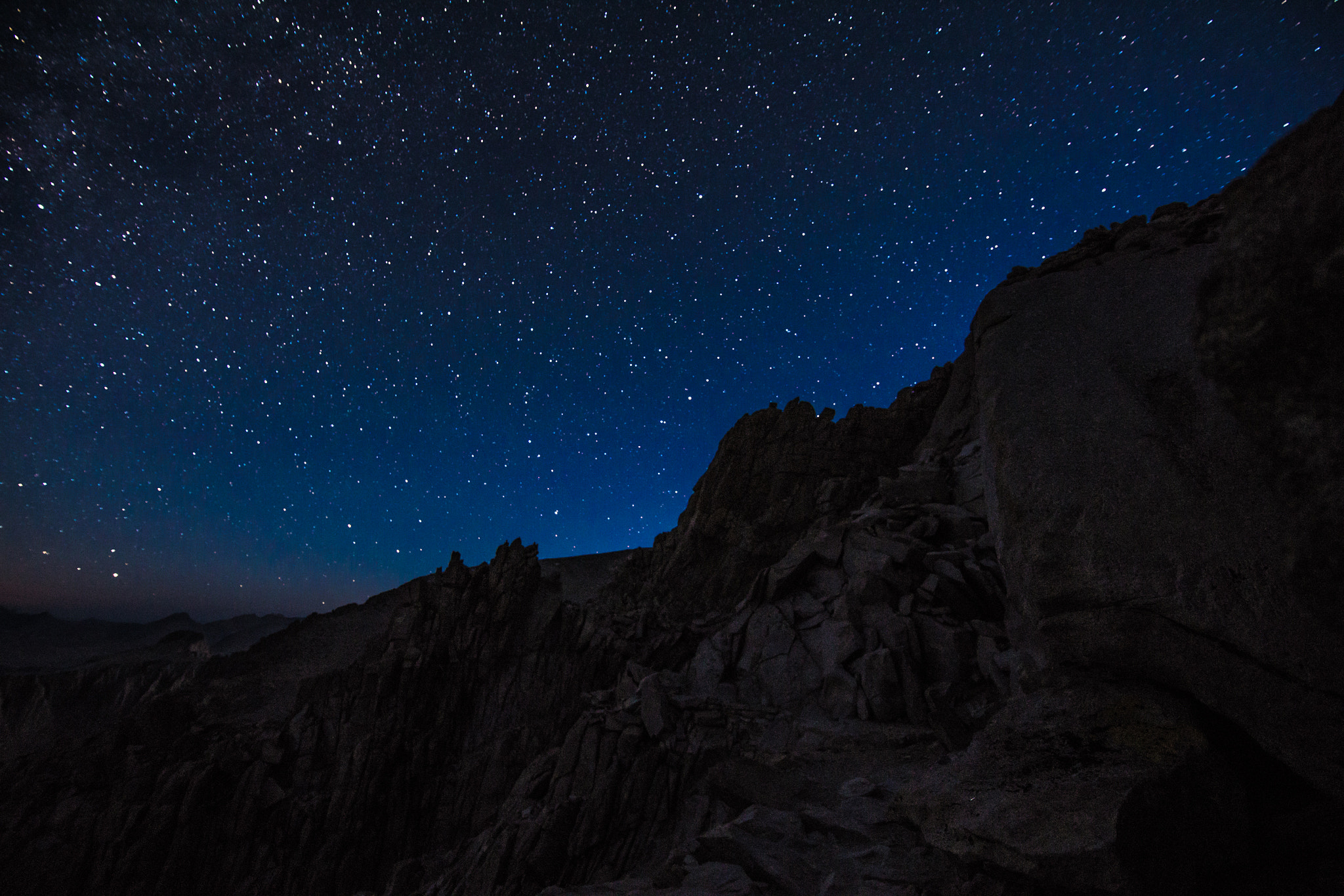 Nikon D810 sample photo. Mount whitney ascent photography