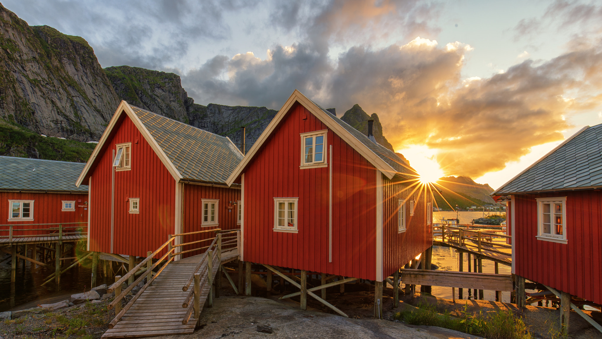 Sony a7R II + Canon EF 16-35mm F4L IS USM sample photo. Norwegien boathouse photography