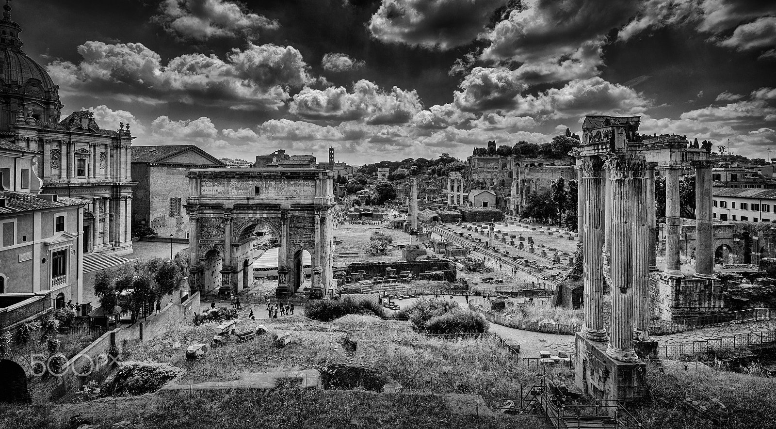 Canon TS-E 17mm F4L Tilt-Shift sample photo. Forum romanum iv photography