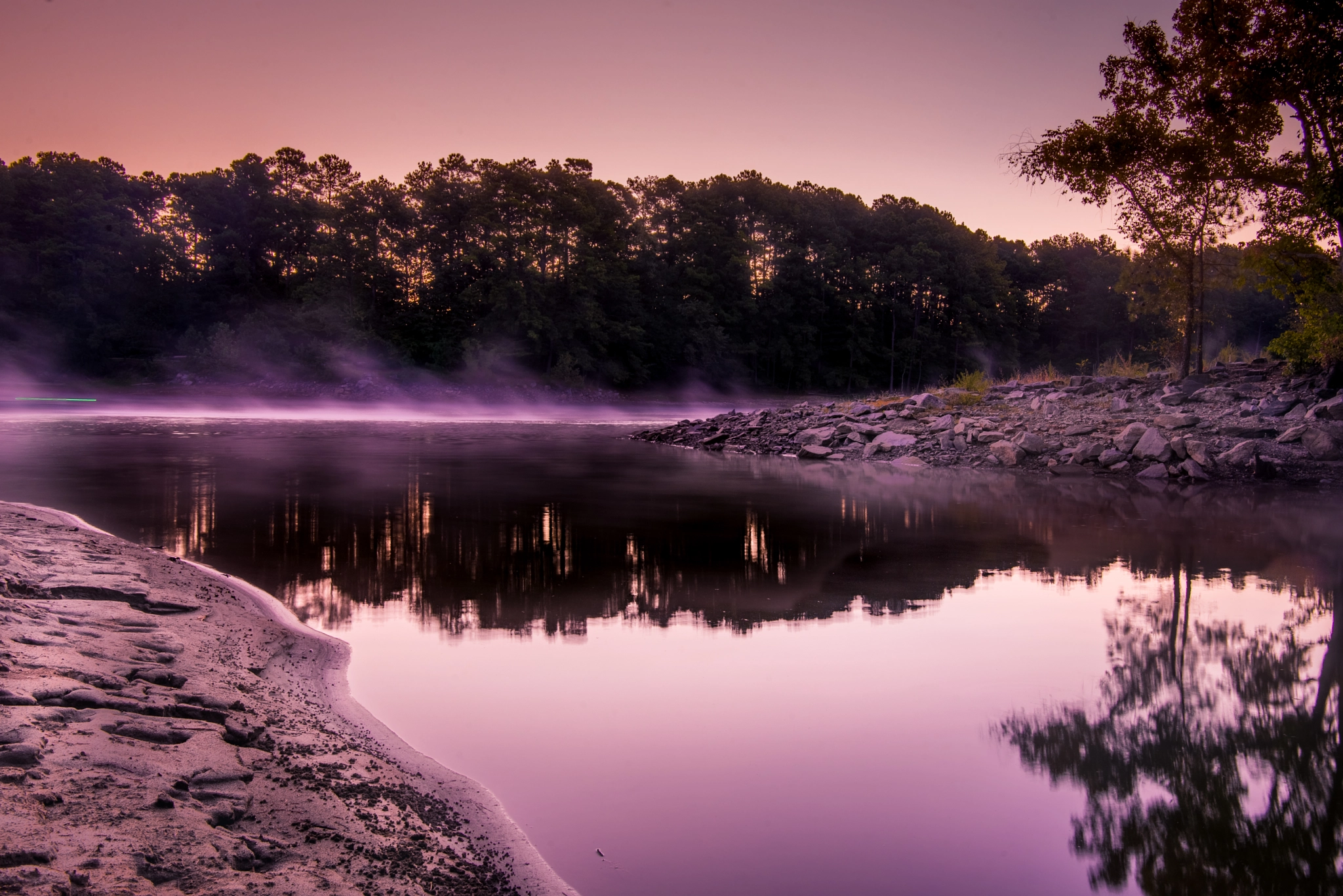 Nikon D600 sample photo. Fall morning on the lake photography