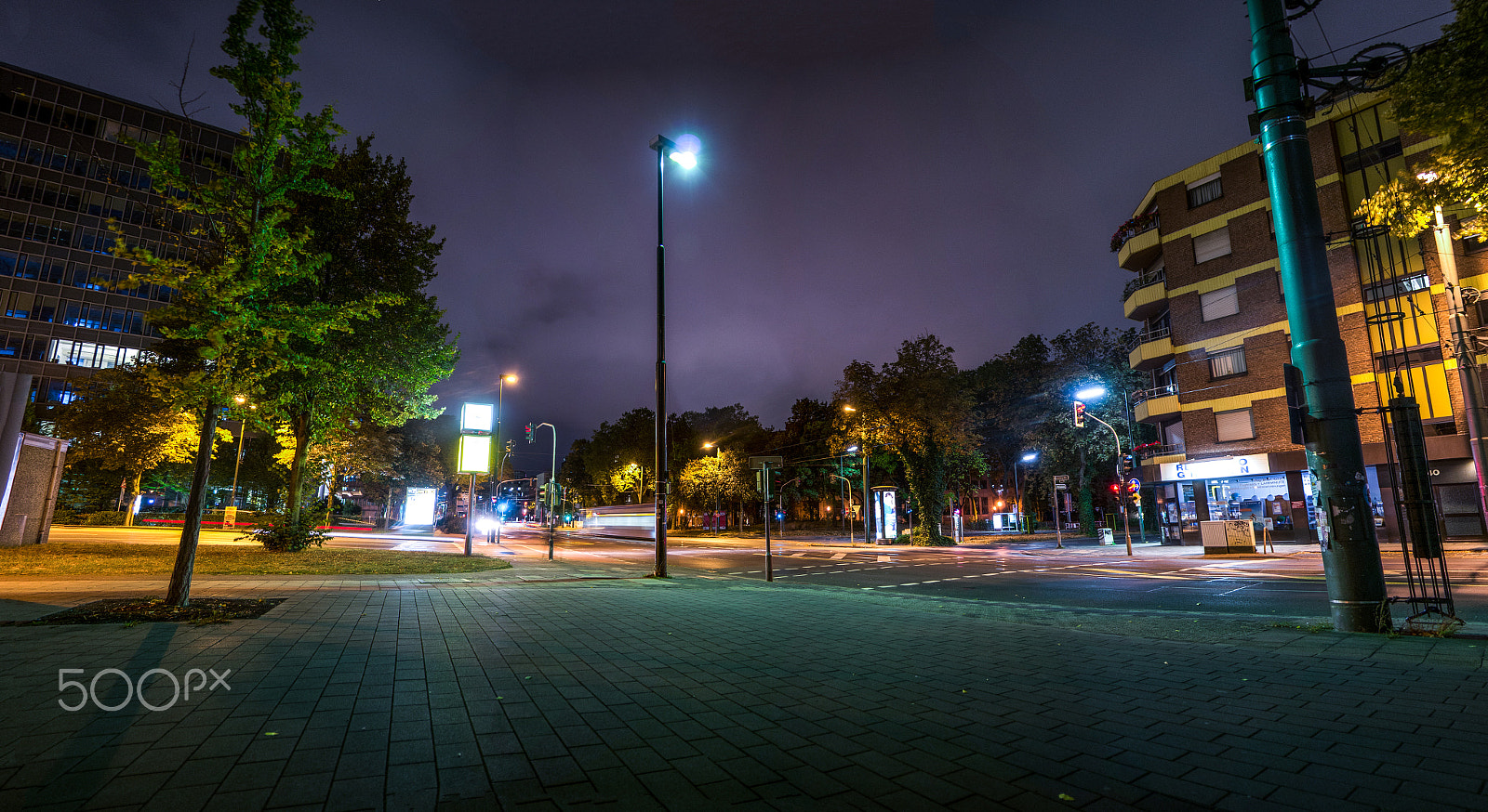Pentax K-5 II sample photo. Streetlights photography