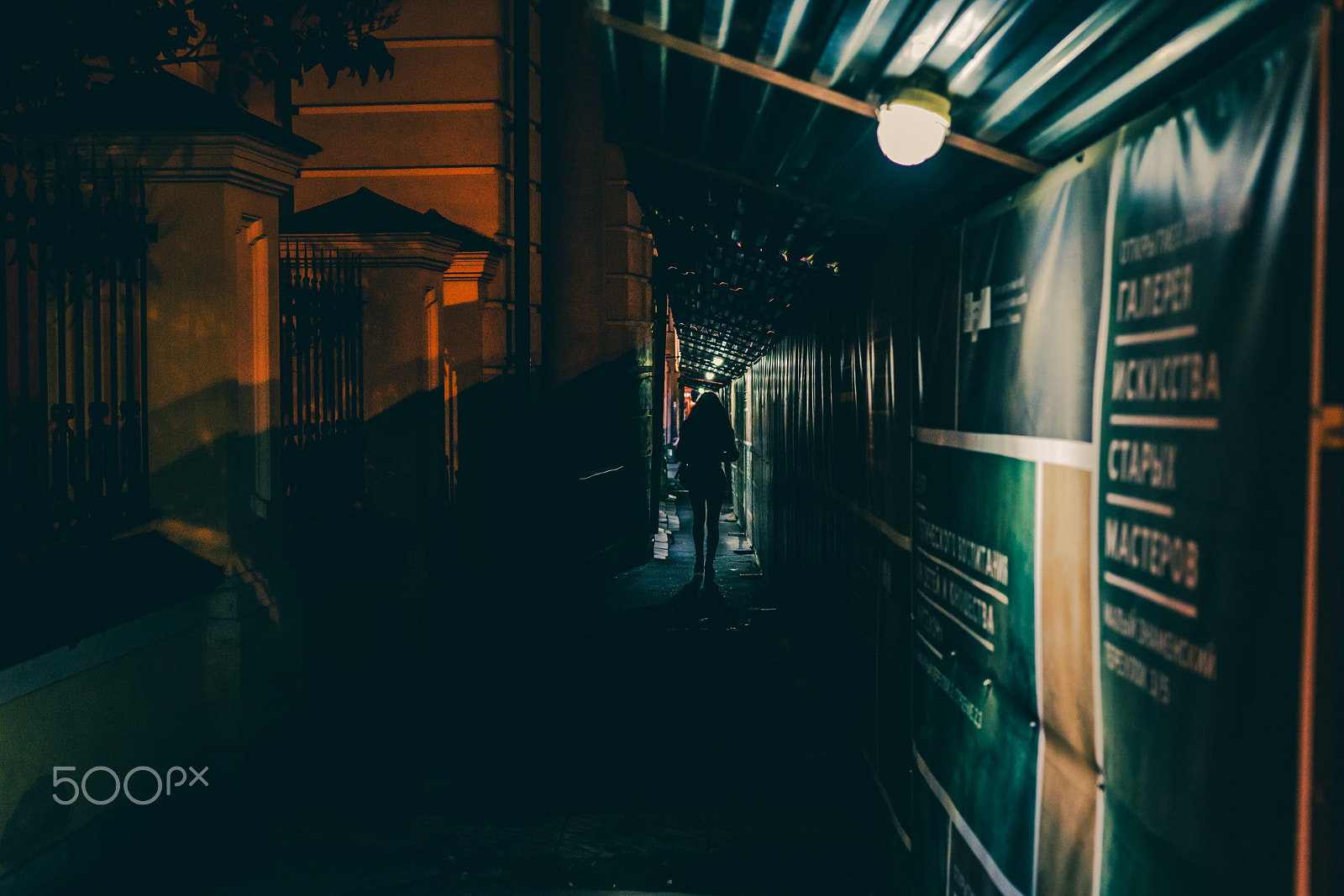 Sony a7R II + Sony 50mm F1.4 sample photo. Moscow streets - tunnel photography