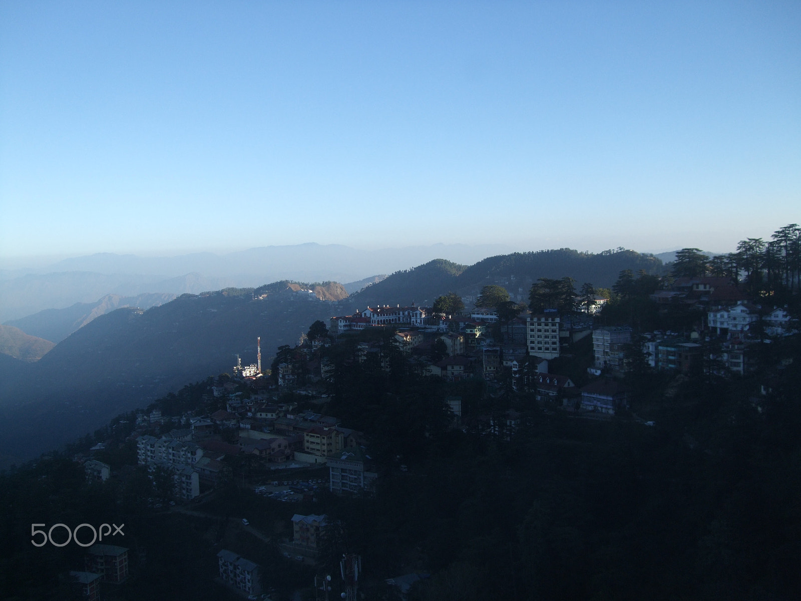 Fujifilm FinePix F50fd sample photo. Shimla india photography