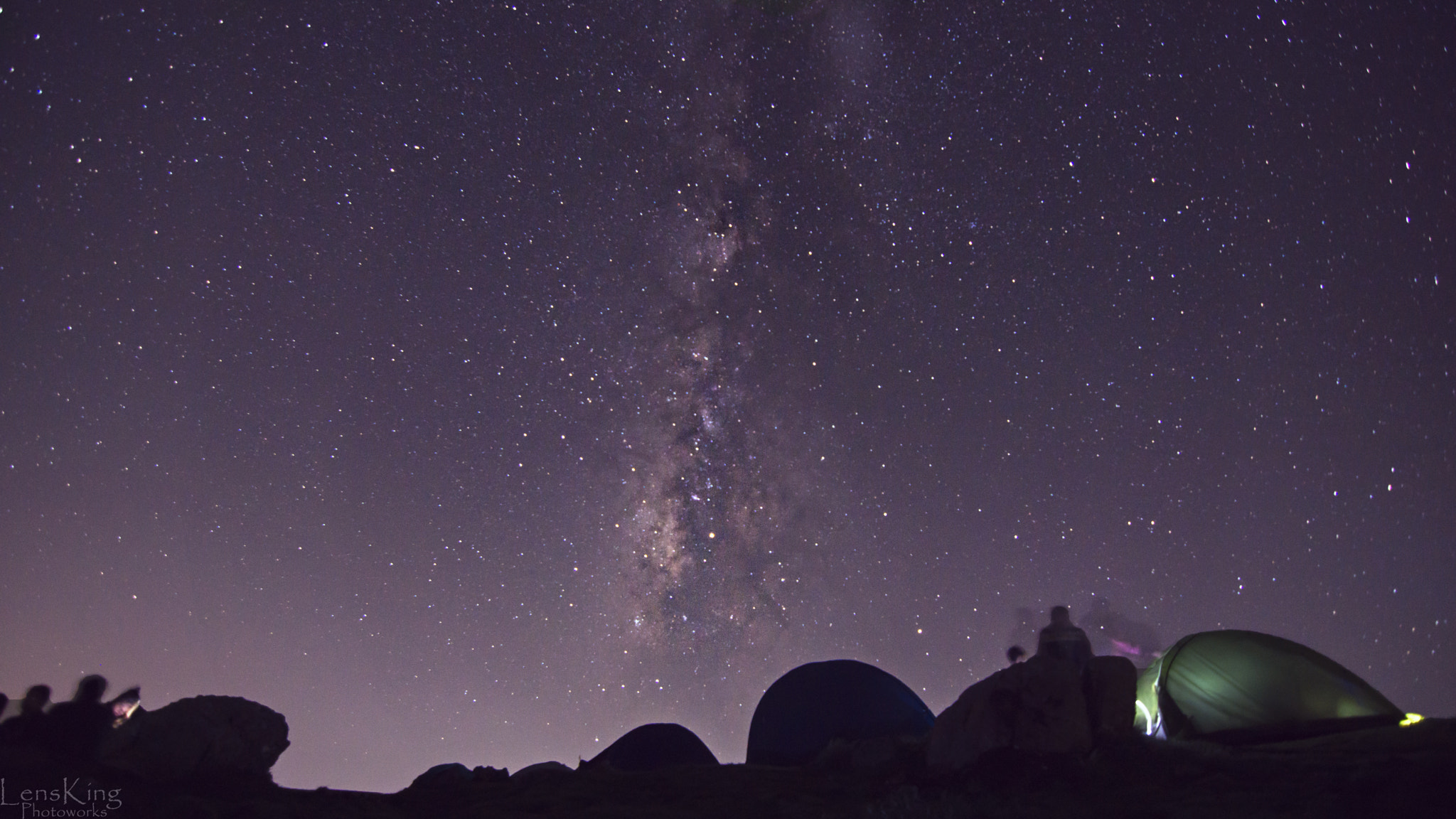 Sony a6000 + 20mm F2.8 sample photo. The milky way photography