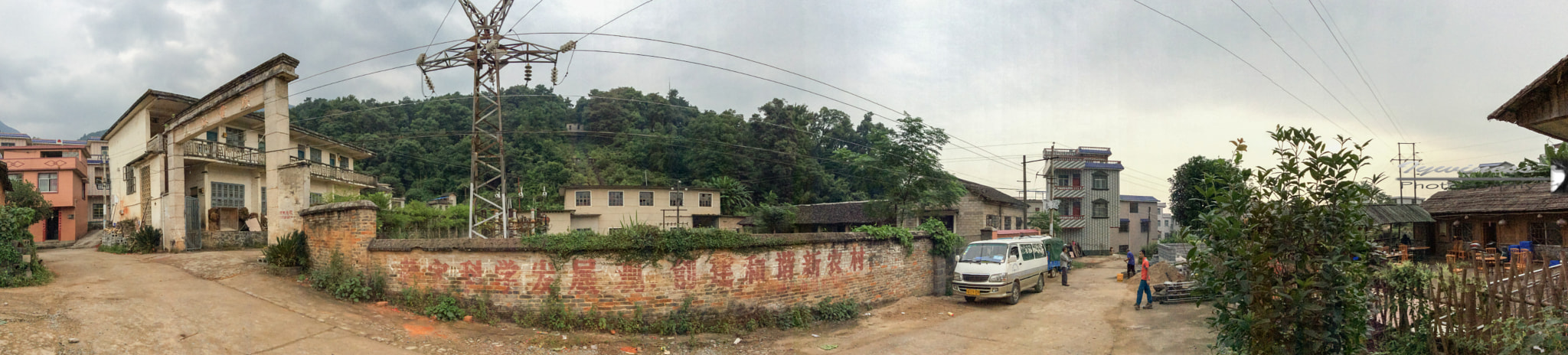 iPad mini 2 back camera 3.3mm f/2.4 sample photo. Village photography