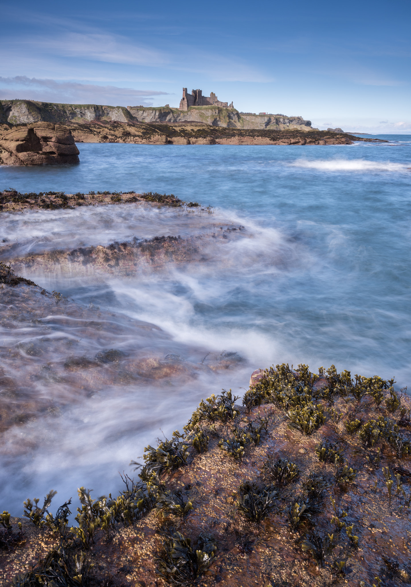 Nikon D810 + Nikon PC-E Nikkor 24mm F3.5D ED Tilt-Shift sample photo. Tantallon #1 (slowish) photography