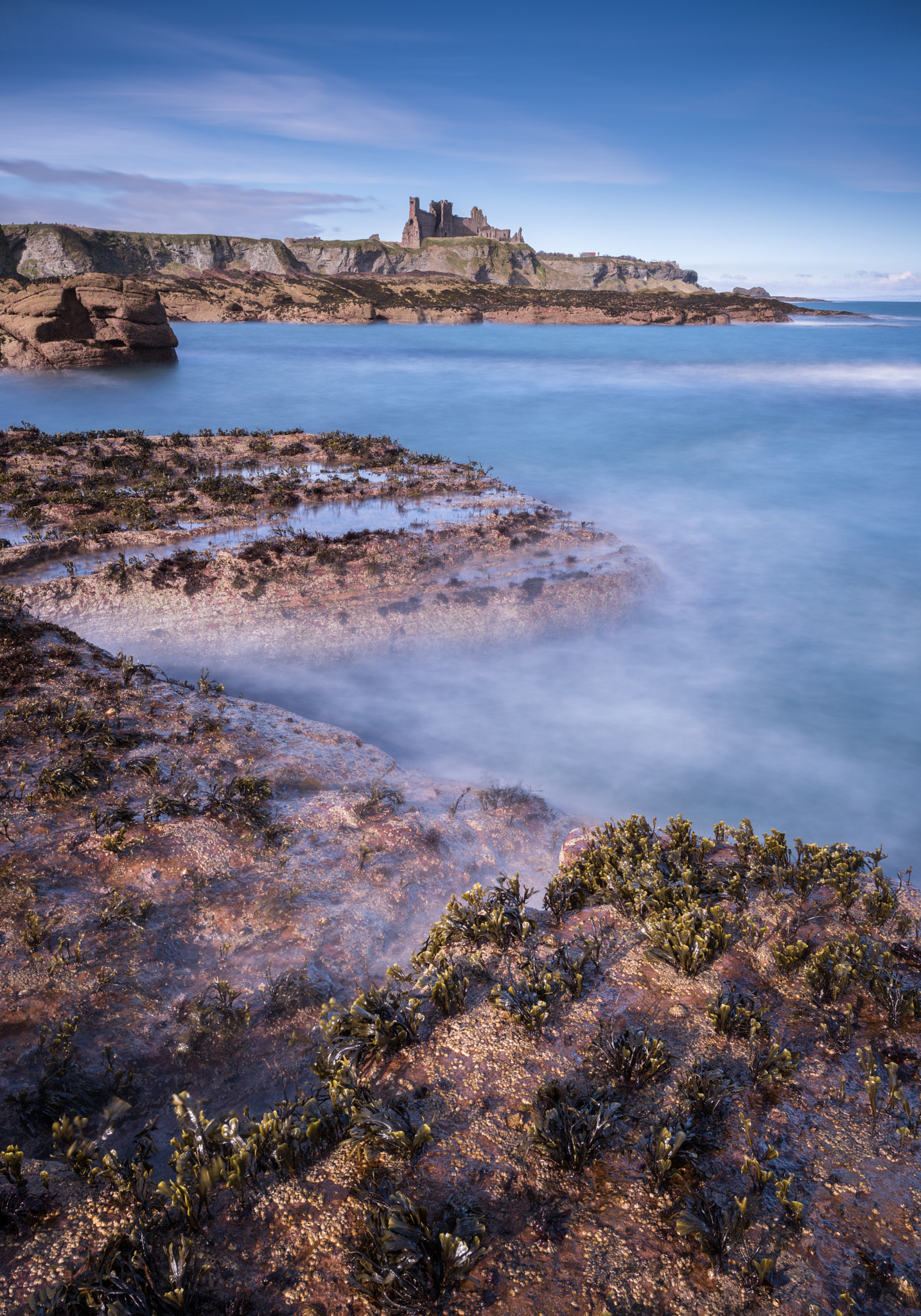 Nikon D810 + Nikon PC-E Nikkor 24mm F3.5D ED Tilt-Shift sample photo. Tantallon #2 (slow) photography