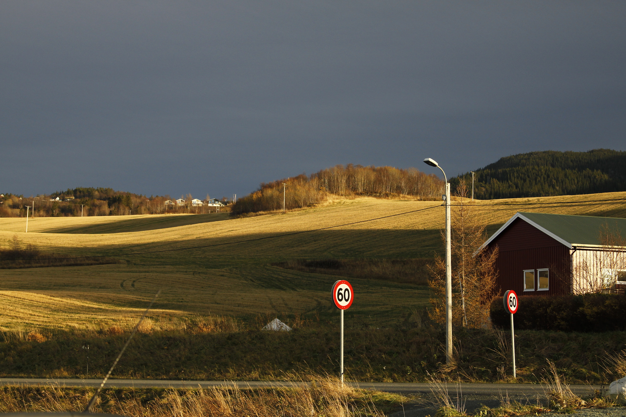Canon EOS 500D (EOS Rebel T1i / EOS Kiss X3) sample photo. Gold under dark clouds photography