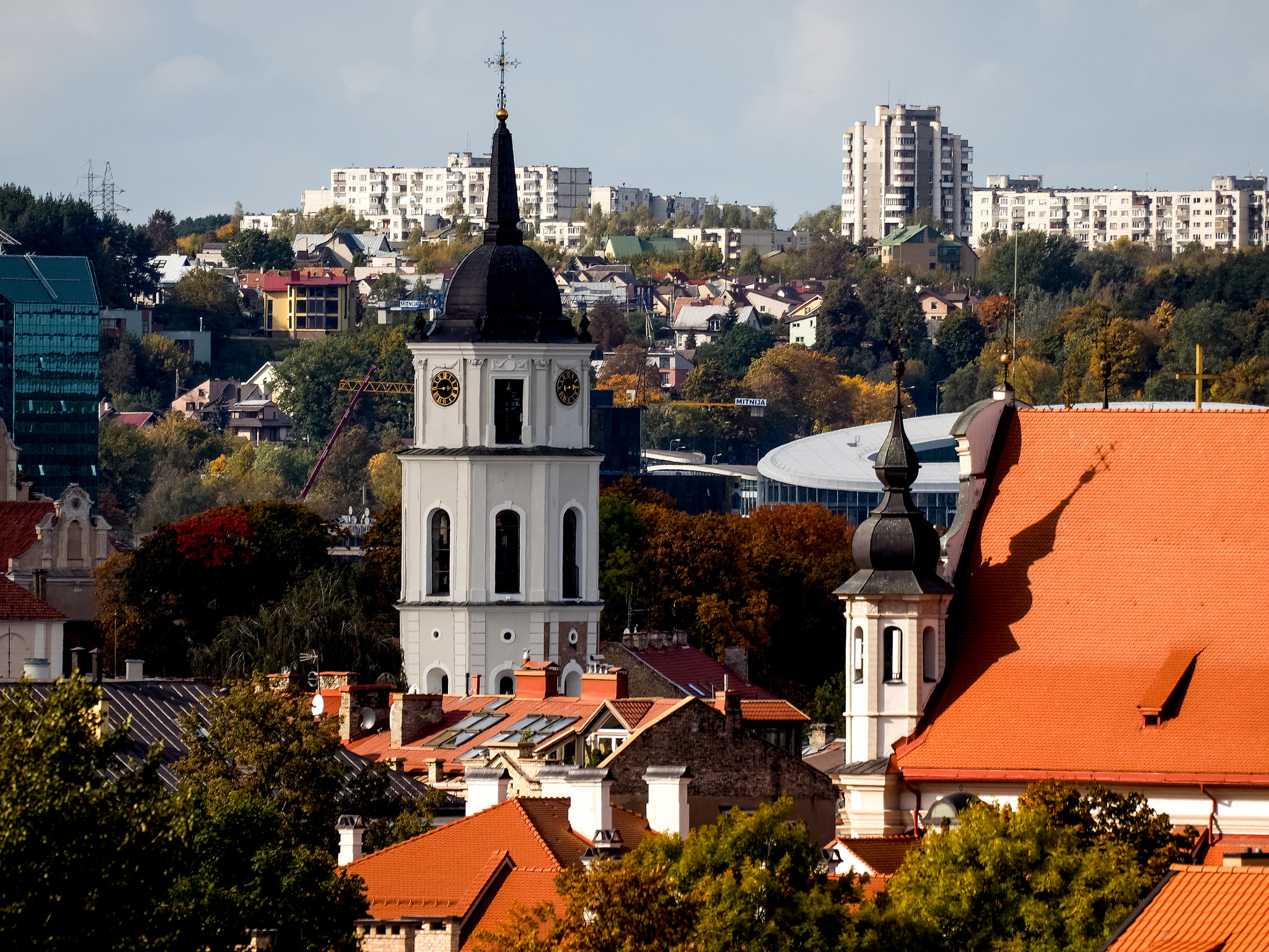 Olympus Zuiko Digital ED 70-300mm F4.0-5.6 sample photo. Autumn in vilnius photography