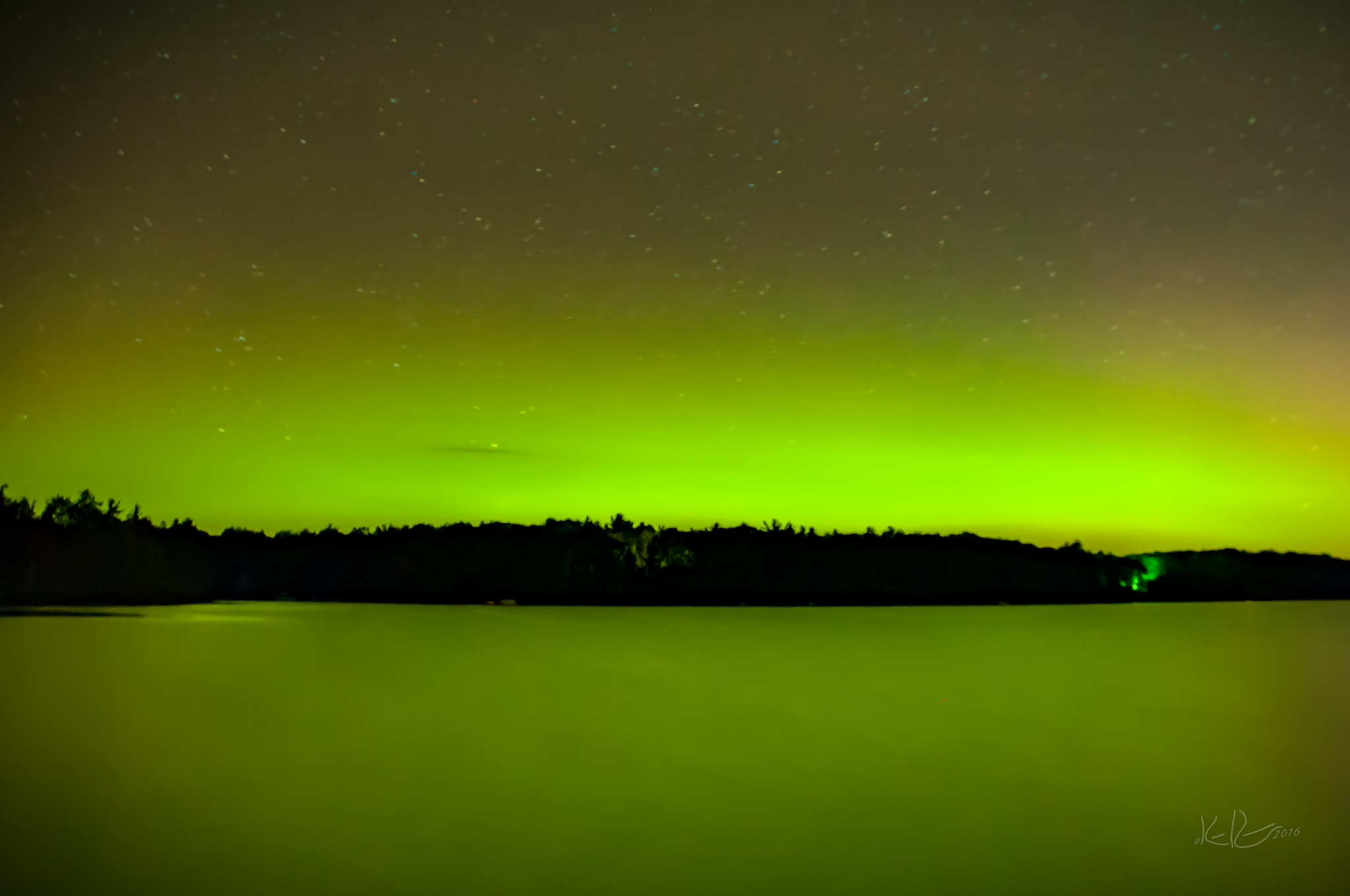 Nikon D300 sample photo. Traverse city northern lights... photography