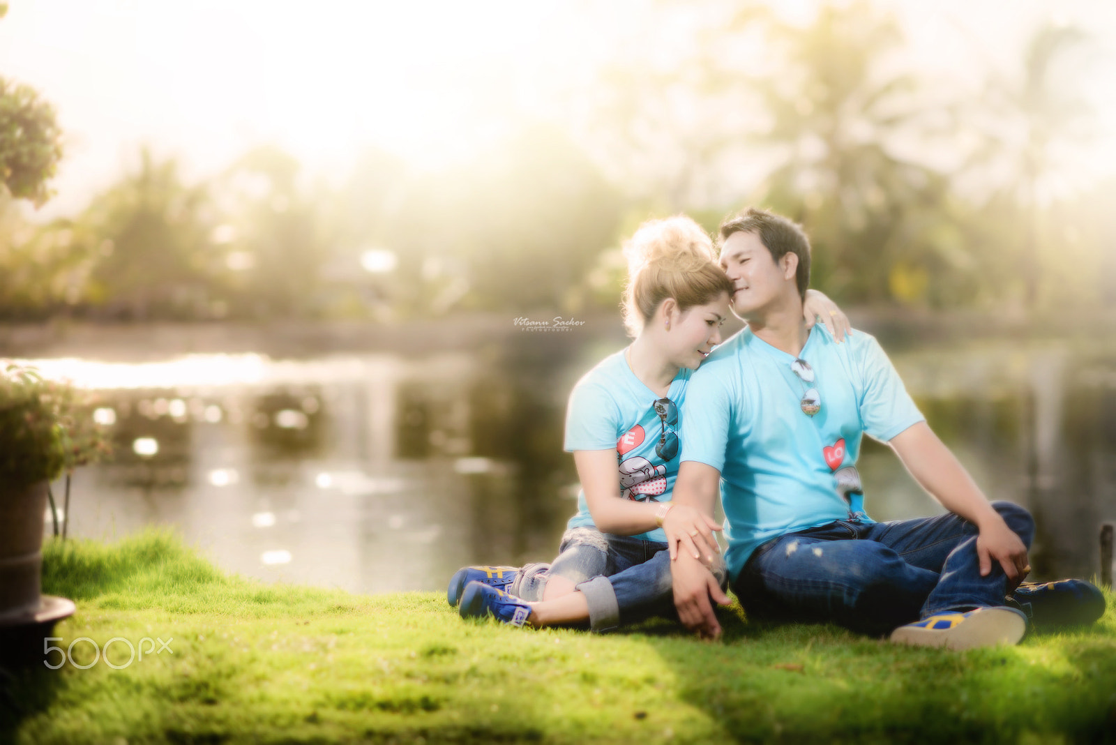 Nikon D610 + Nikon AF-S Nikkor 85mm F1.4G sample photo. Prewedding thai photography
