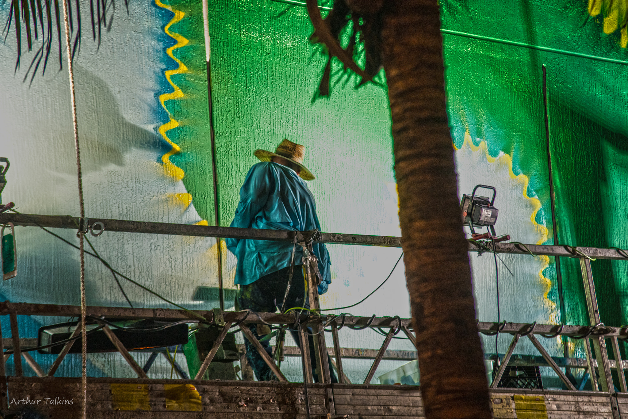 Sigma 70-200mm F2.8 EX DG Macro HSM II sample photo. The midnight painter..... photography