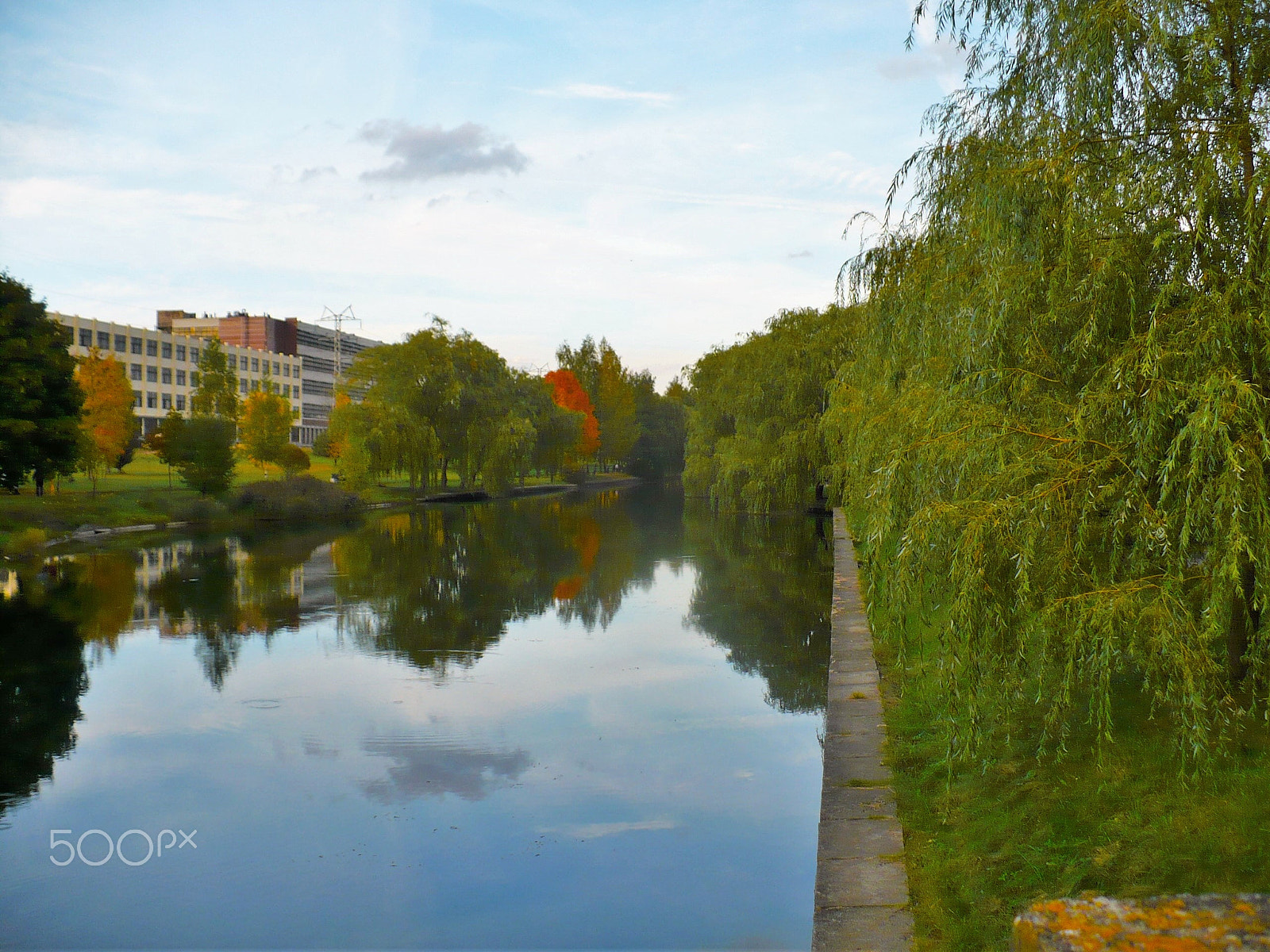 Panasonic DMC-LZ7 sample photo. Autumn evening. Осенний вечер. photography