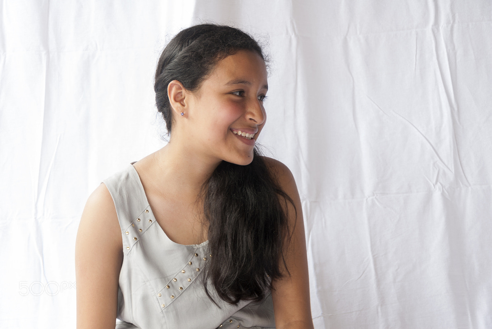 Nikon D200 sample photo. Young woman guatemalan latin expressions. guatemal photography