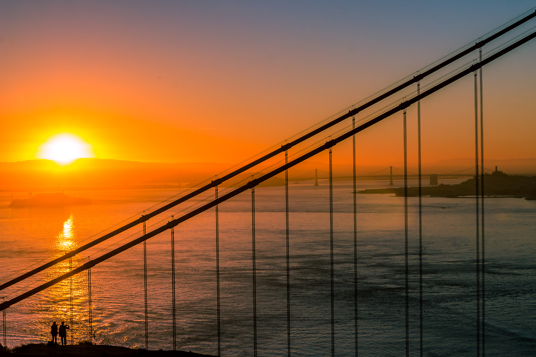 Canon EF-S 17-55mm F2.8 IS USM sample photo. Sunrise over the bay photography