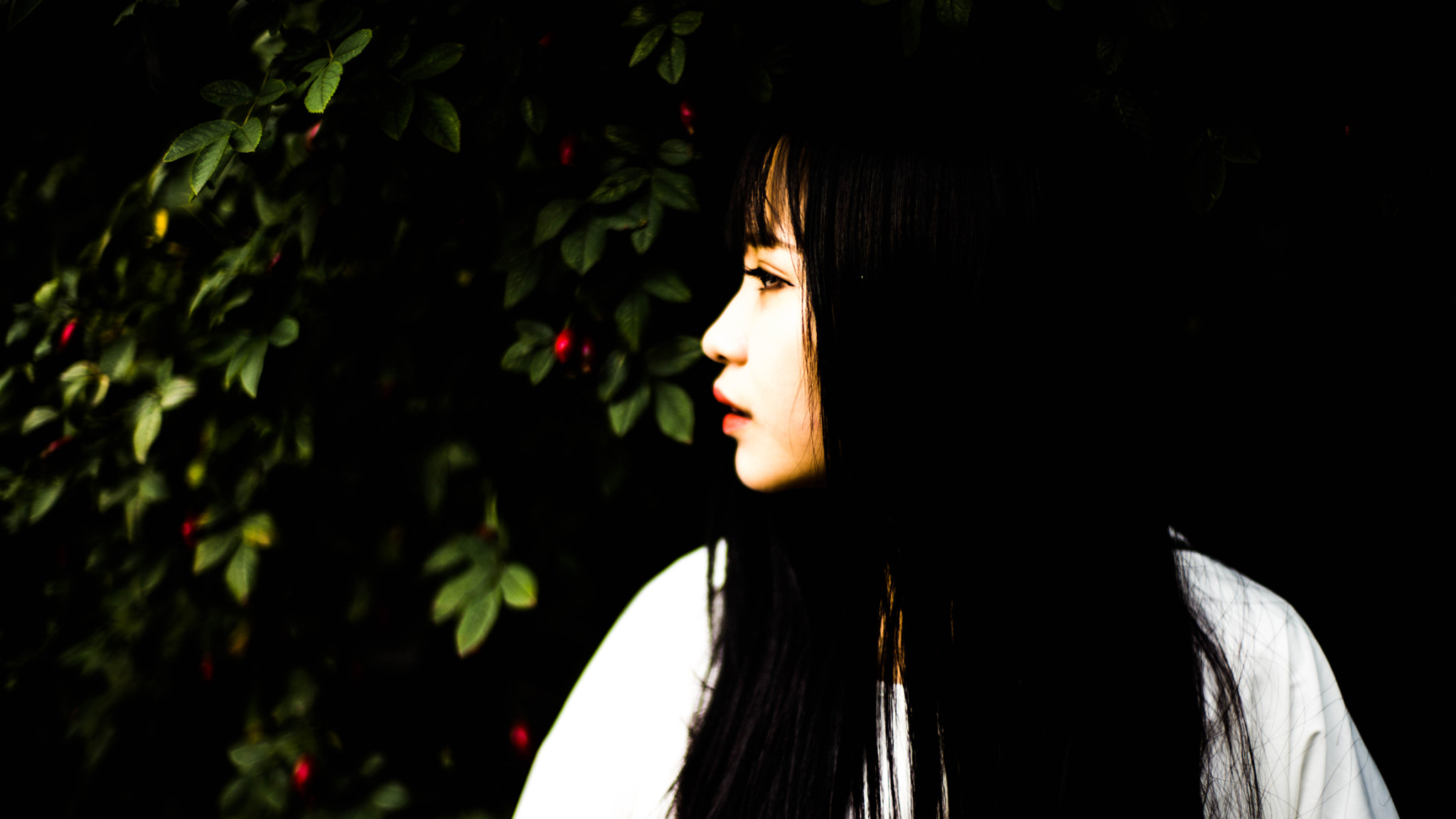 Leica M (Typ 240) + Noctilux-M 1:1/50 sample photo. Red fruits and lips photography