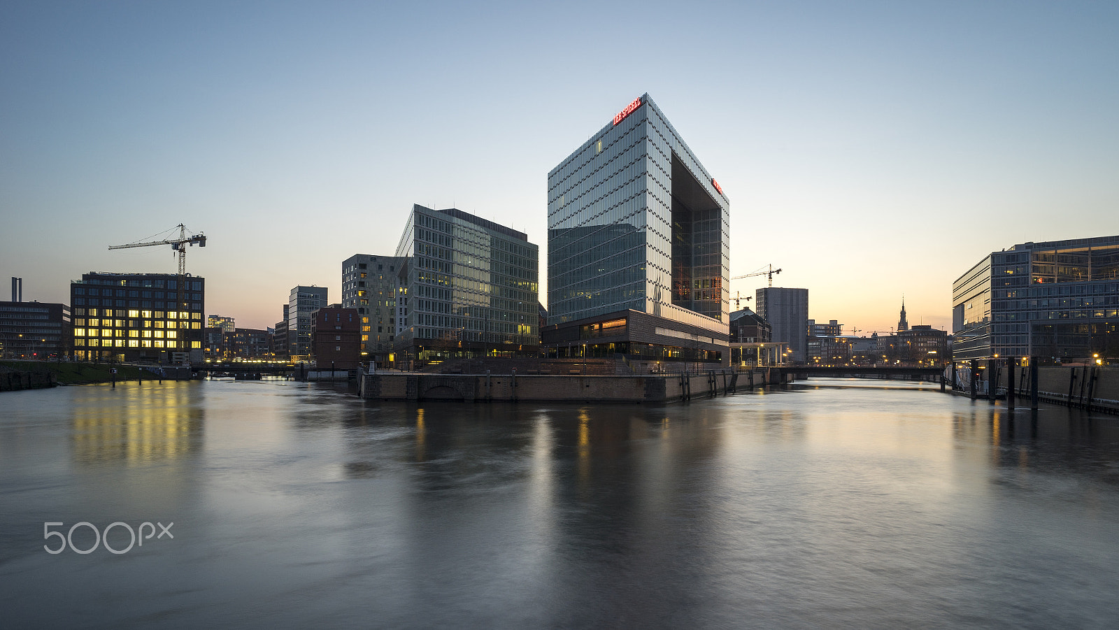 E 21mm F2.8 sample photo. Der spiegel magazine office in hamburg photography
