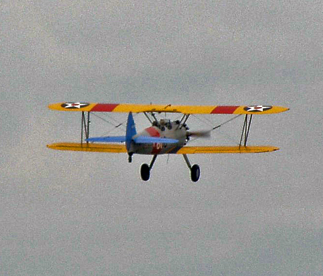 Olympus C725UZ sample photo. Boeing stearman photography