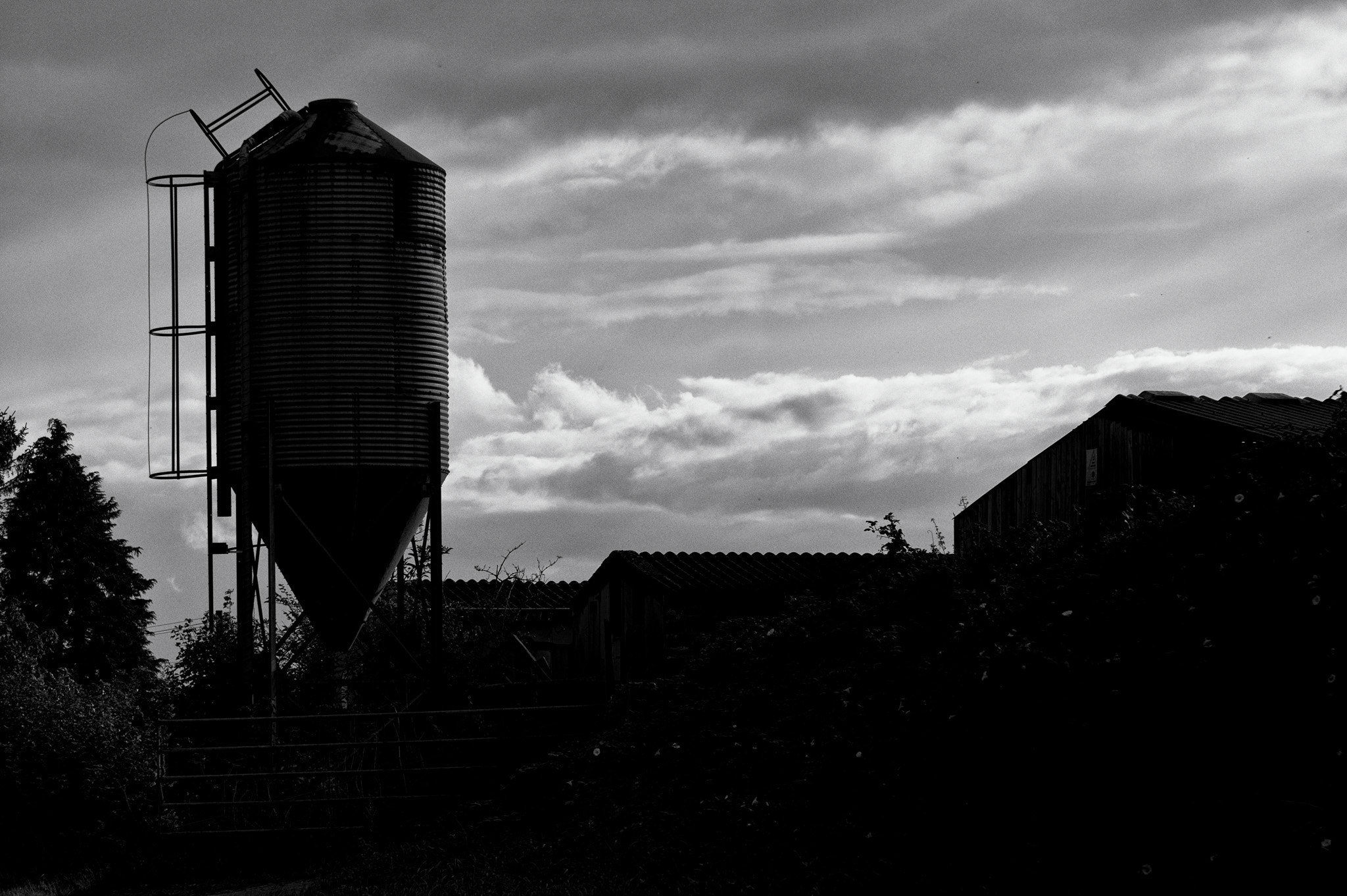 Pentax K-3 II sample photo. Silo photography