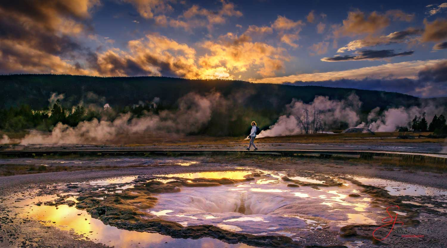 Sony a7R sample photo. Sunset, yellowstone photography