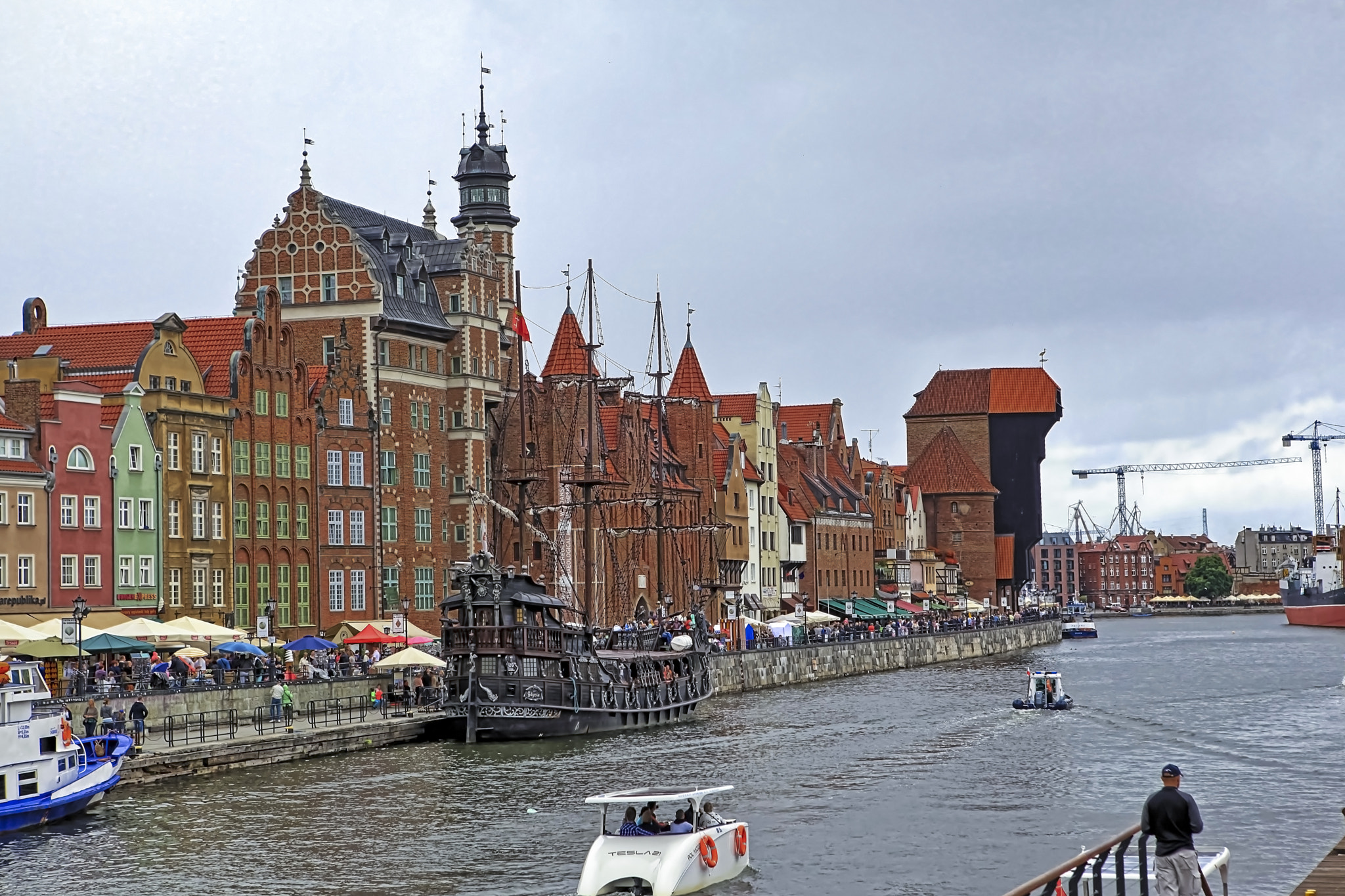 24.0 - 70.0 mm sample photo. Gdańsk - długie pobrzeże photography