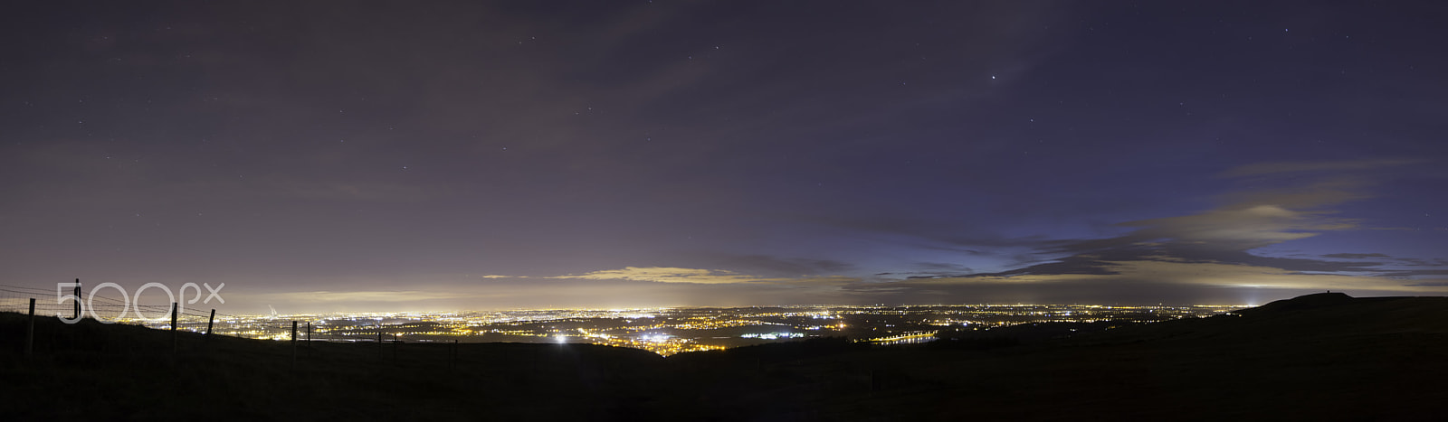 Nikon D600 sample photo. Light explosion winter hill photography