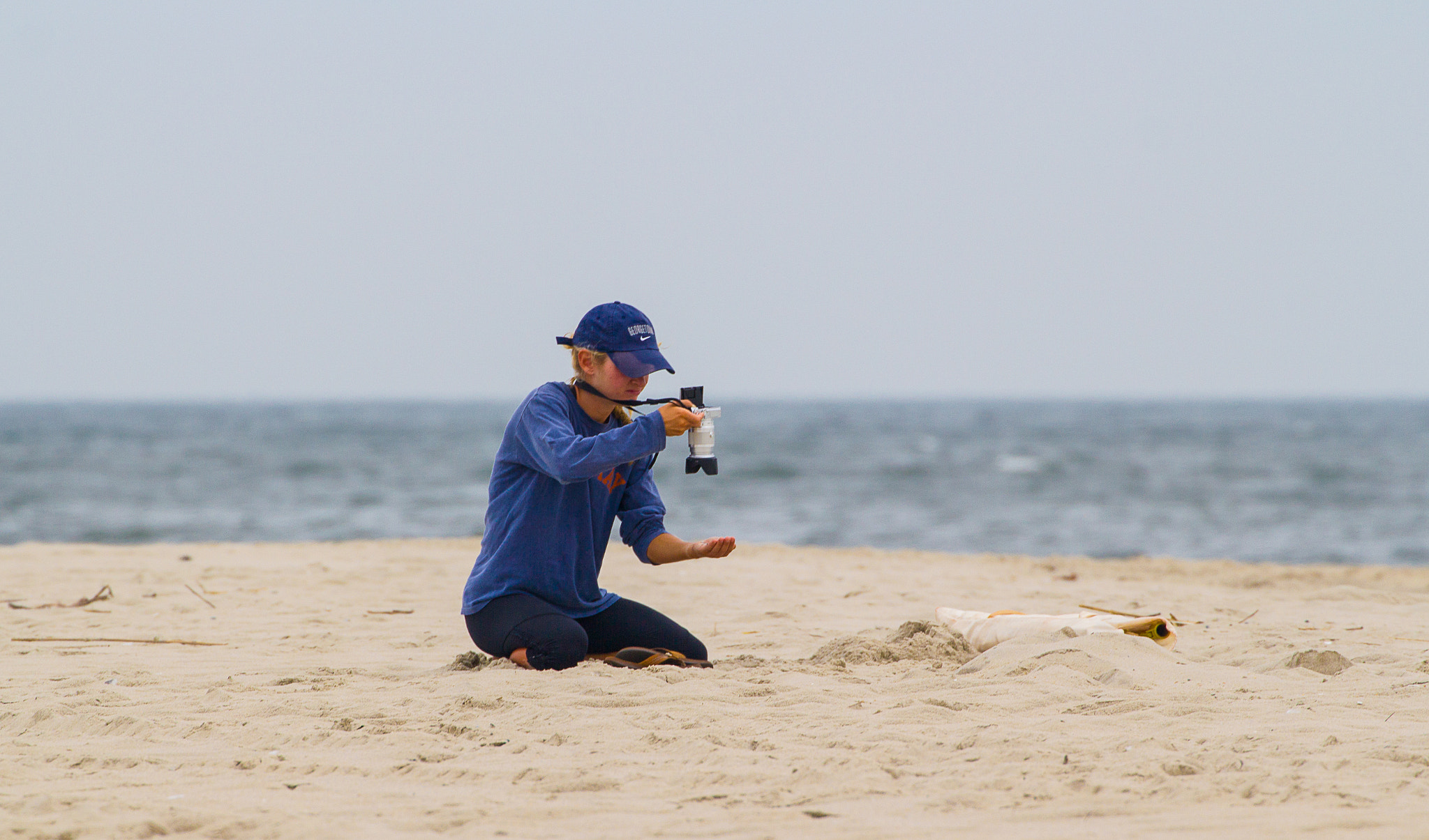 Canon EF 70-300mm F4-5.6L IS USM sample photo. Beach photographer photography